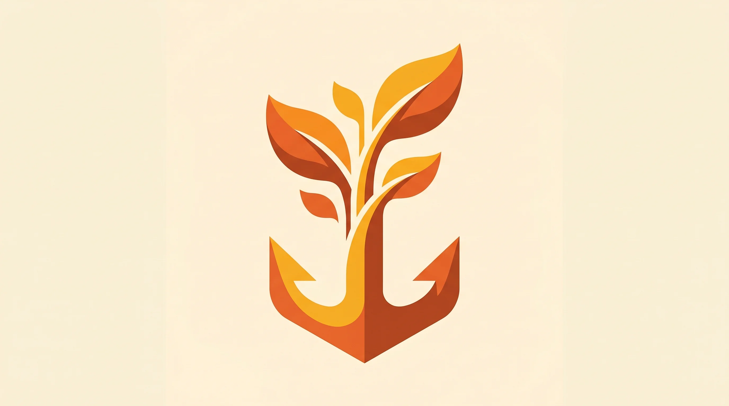 Digital illustration for article section "What Happens Next" in "Striveworks' Defense AI Bet Pays Off With $70M Government Contract" - A conceptual and minimalist illustration of a stylized, abstract seedling with elegant organic curve...