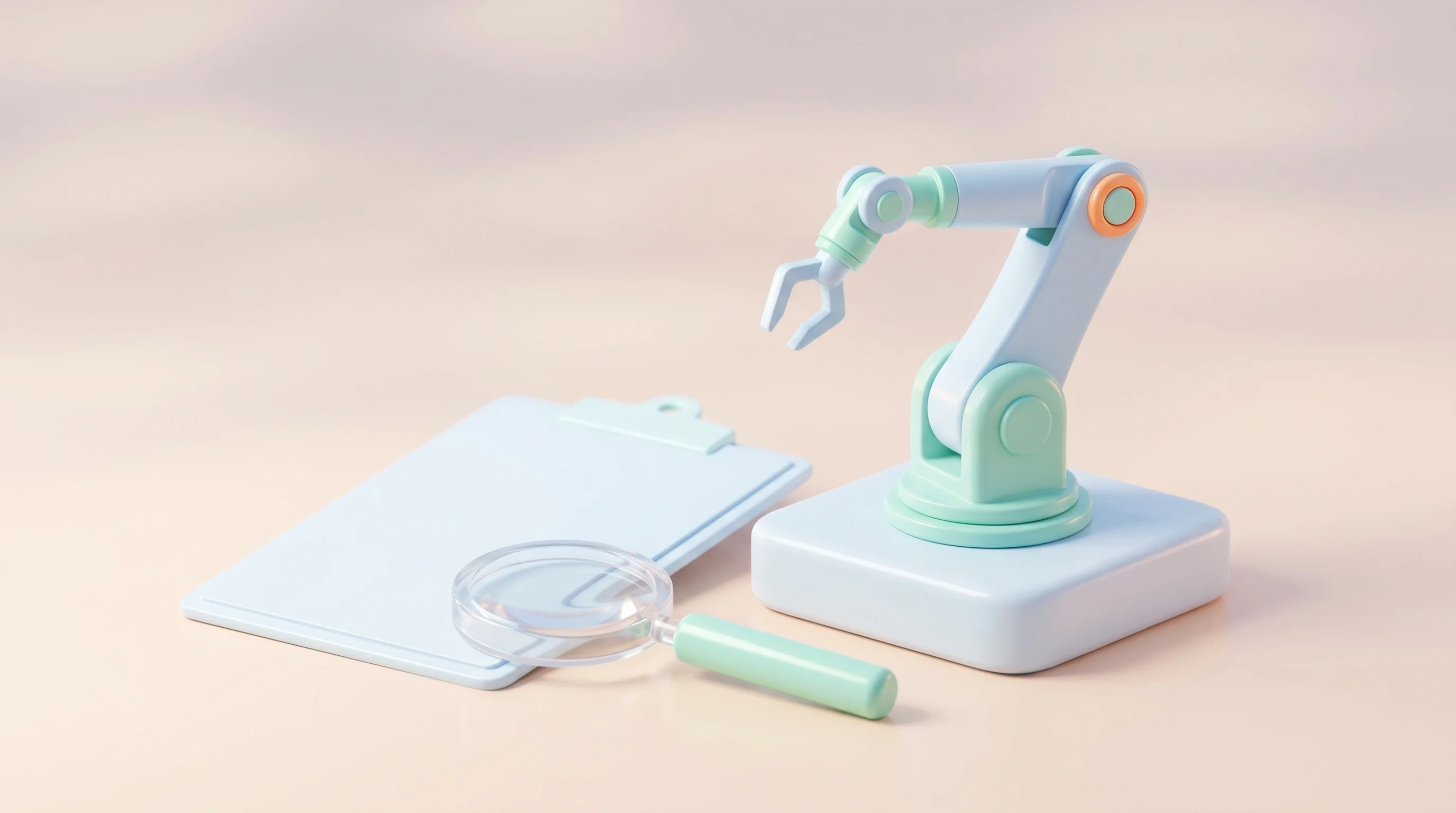 Digital illustration for article section "Compliance Isn't Optional Anymore" in "Shotwell.ai Tackles Robotics' Observability Gap as Industry Scales" - A conceptual miniature model scene representing regulatory compliance and observability, featuring a...