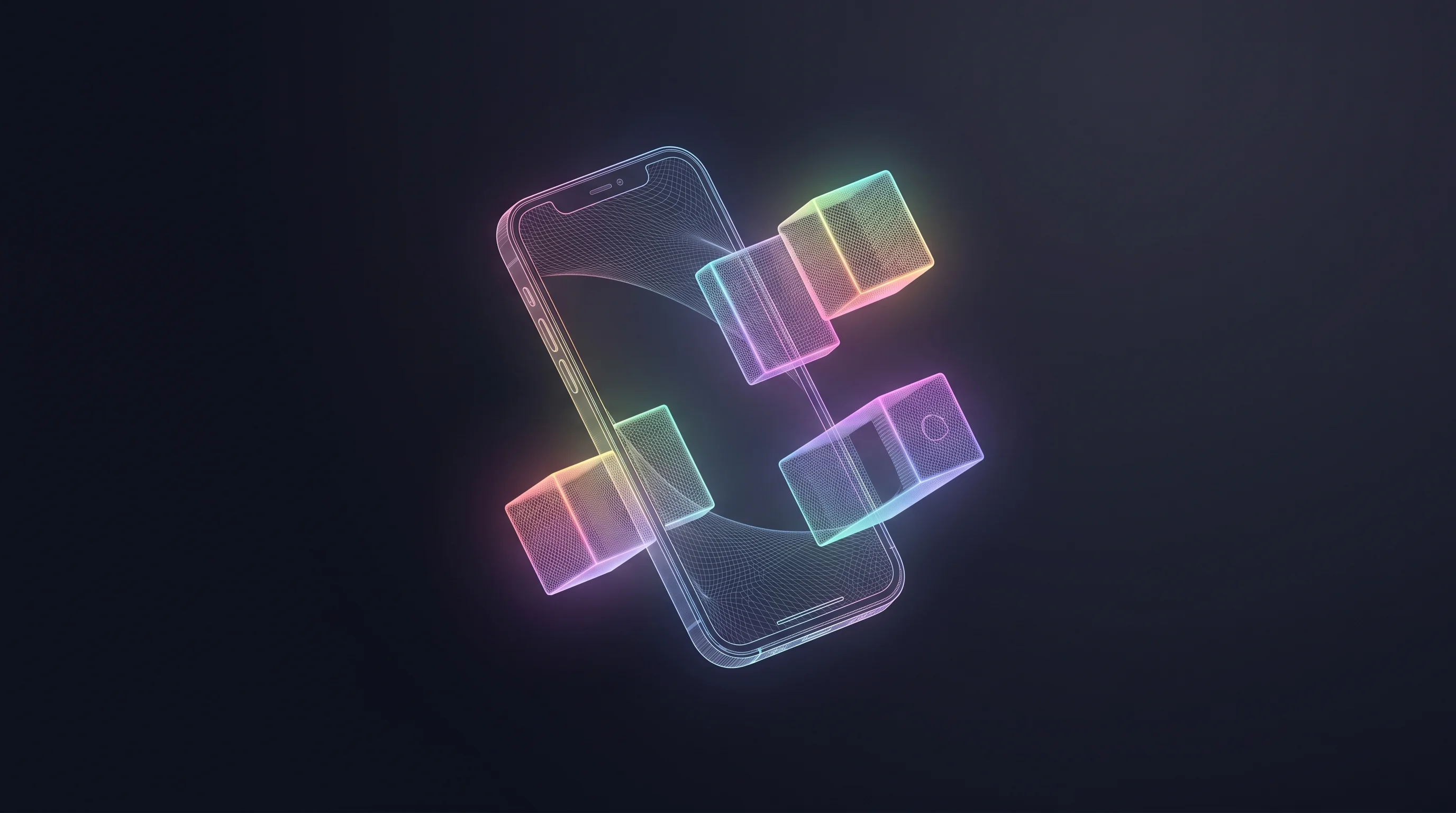 Digital illustration for article section "Developer Ecosystem, Slowly Taking Shape" in "AgentPhone Gives AI Agents Phone Numbers to Bypass Telecom Red Tape" - A minimalist, conceptual visualization of a developer ecosystem taking shape, centered around a sing...