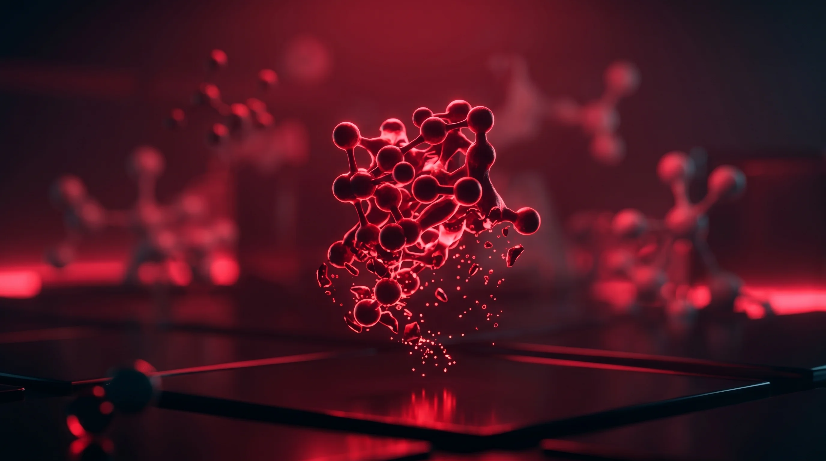 Digital illustration for article section "A Crowded Field Gets Crowdier" in "TRIMTECH Raises $47M Seed Led by J&J for Neurodegenerative Drugs" - A conceptual and minimalist representation of a crowded and highly competitive biotech landscape, fe...