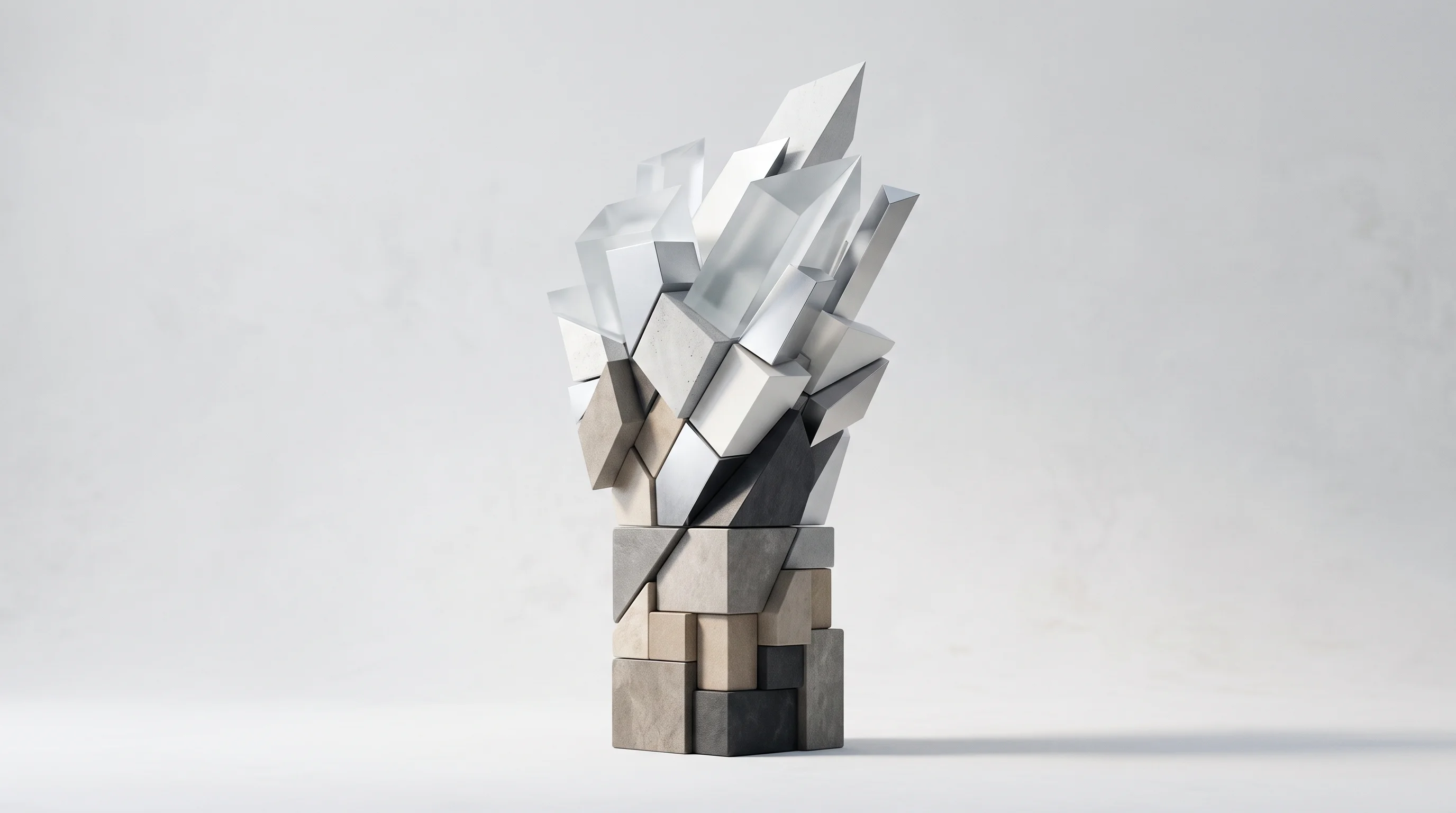 Digital illustration for article section "The Extension Round and What Came After" in "Archive's $4M Seed Bet: Building AI-Powered Creator Marketing Infra" - A minimalist and conceptual representation of financial growth and a funding extension, featuring a ...