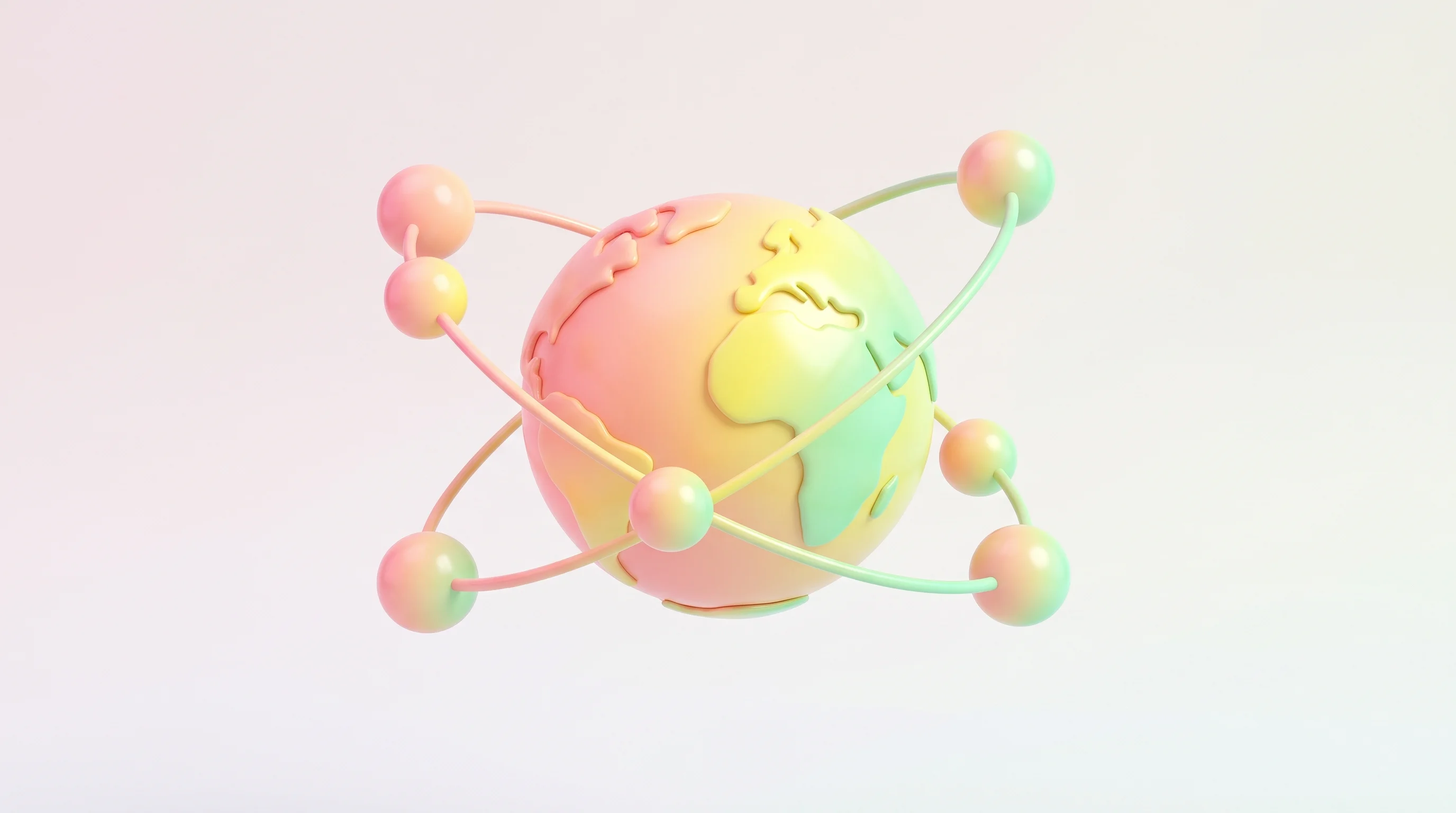 Digital illustration for article section "The Team Question" in "Luxonis Funding Claims Unverified Despite Computer Vision Momentum" - A minimalist and modern 3D conceptual illustration representing a global engineering team and collab...