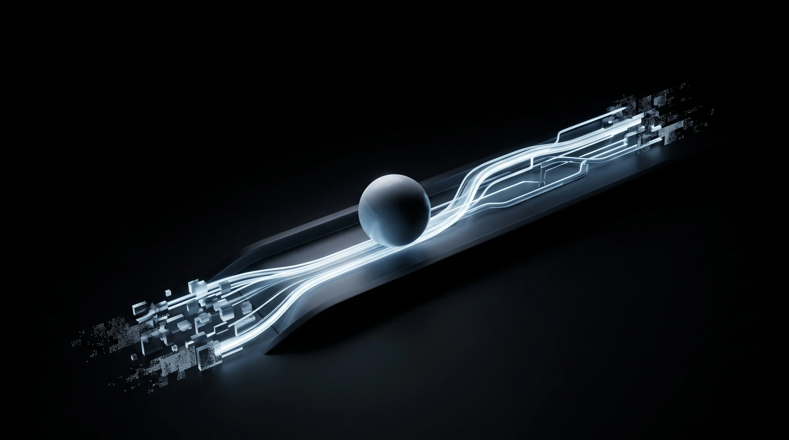 Digital illustration for article section "Timing and Traction" in "YC-Backed Ara Launches Autonomous Software Engineer That Closes Dev Loop" - A minimalist and conceptual visual representation of timing and traction, featuring a single, sleek,...