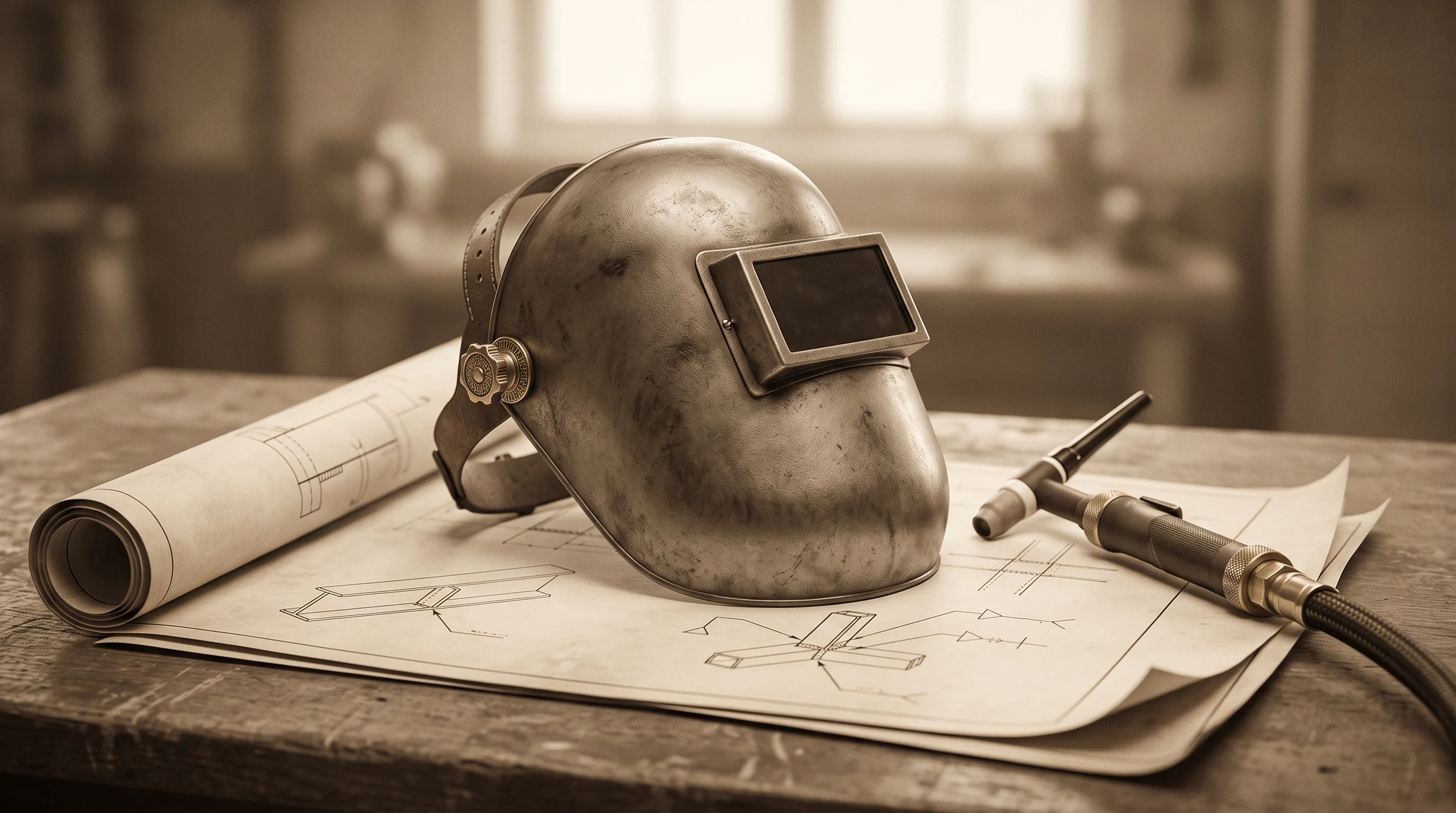 Digital illustration for article section "The Workforce Development Hedge" in "How AI-Powered Welding Could Solve America's 320,000-Worker Shortage" - A clean, minimal, and conceptual composition representing workforce development and the expansion of...