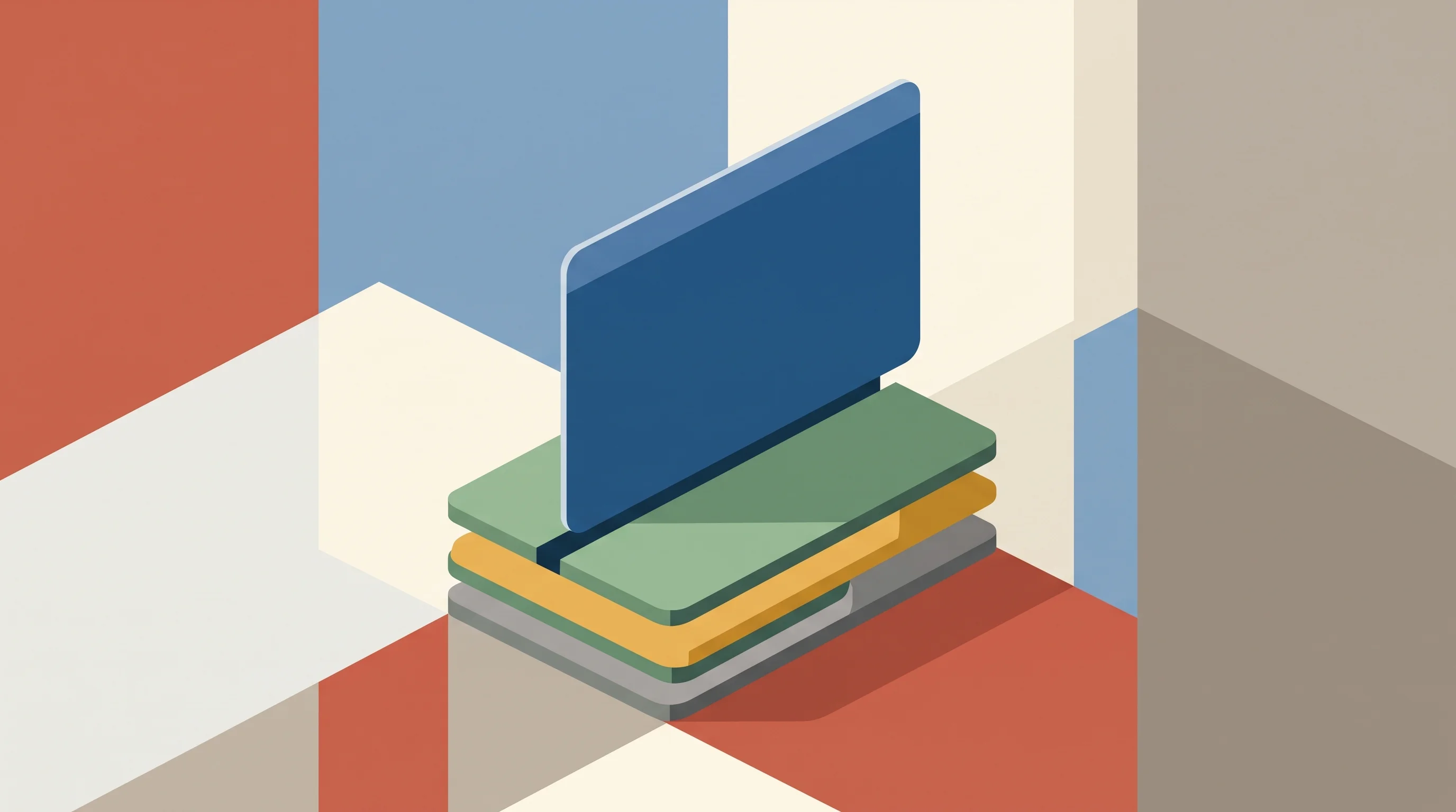 Digital illustration for article section "Content Section 7" in "YC's Uno Wallet Claims First Third-Party iPhone Default Wallet Status" - A minimalist, conceptual image focusing on a sleek, stylized credit card smoothly sliding upward fro...