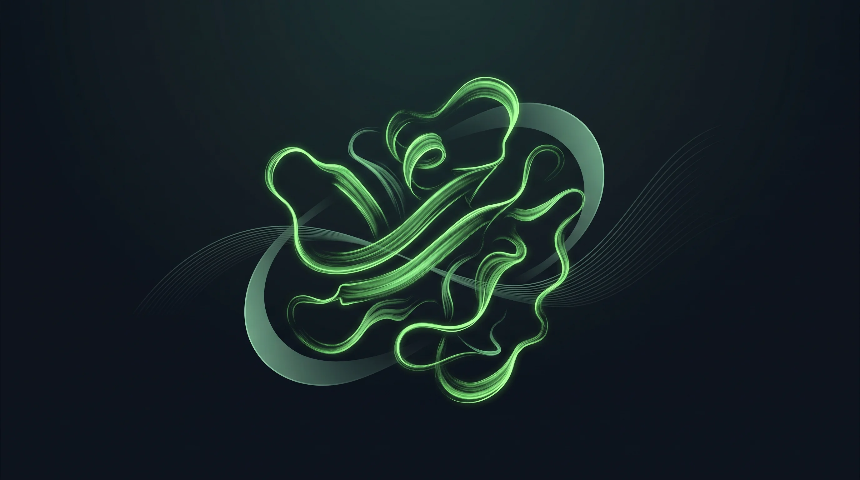 Digital illustration for article section "Context: AI Hype Meets Hard Biology" in "Oxford Drug Design's AI Platform Hits Cancer Milestone" - A minimalist and conceptual representation of modern drug discovery, featuring a single, elegant pro...