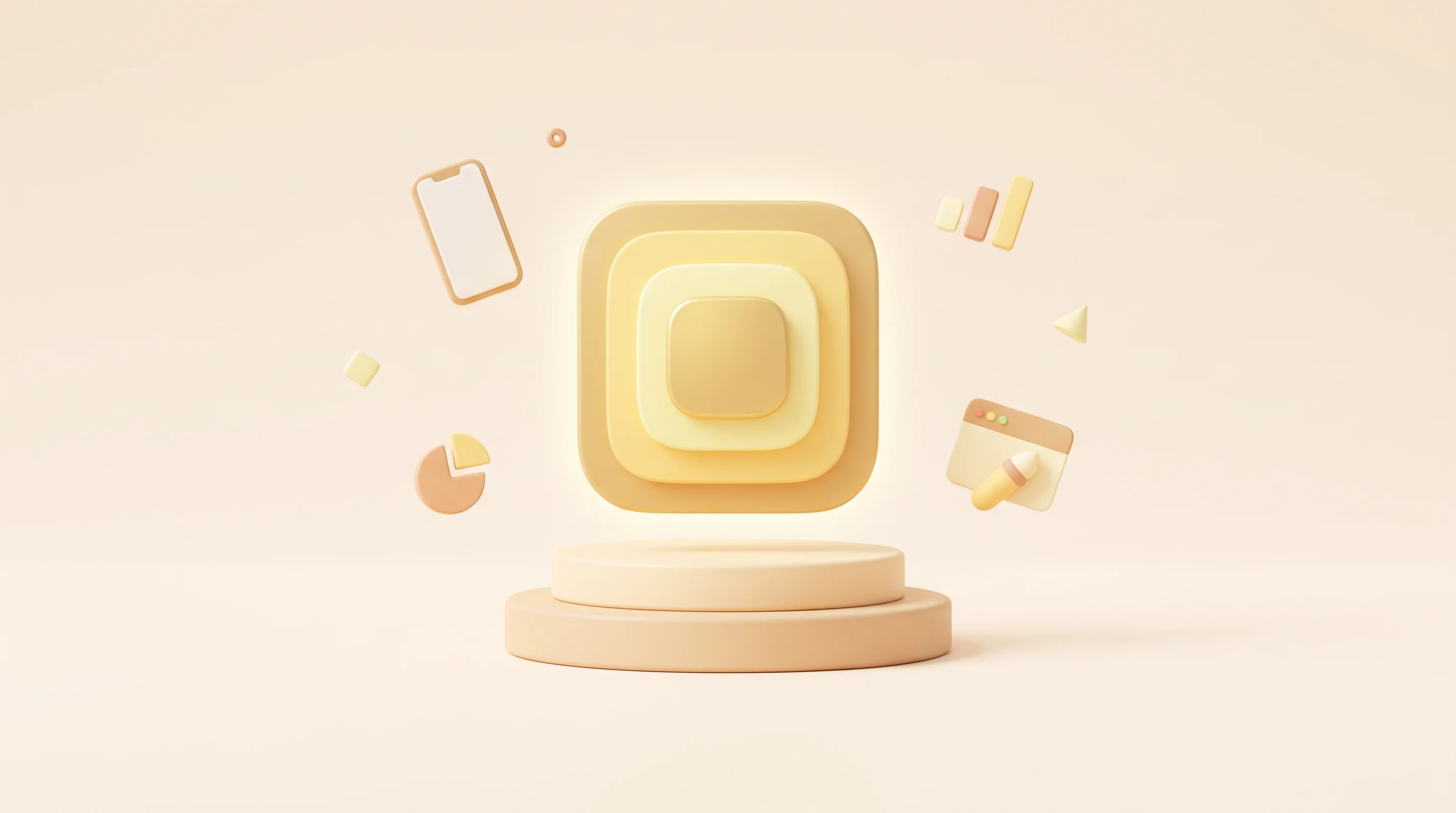 Digital illustration for article section "Why Claude Became a Keyword Goldmine" in "The Guerrilla Tactic: Bidding Six Figures on Anthropic's Keywords" - A clean and minimal conceptual illustration representing a keyword goldmine of evolving software pro...