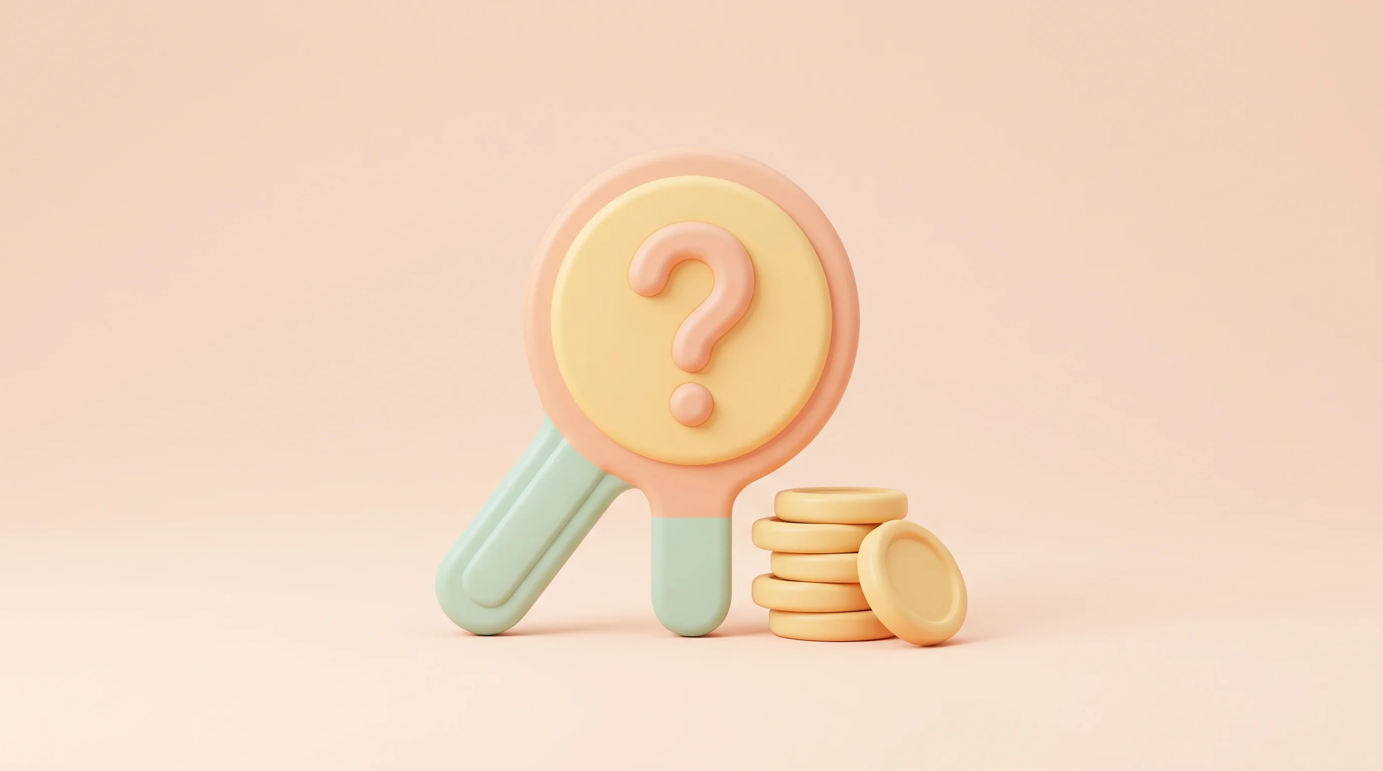 Digital illustration for article section "The Six-Figure Guess" in "The Guerrilla Tactic: Bidding Six Figures on Anthropic's Keywords" - A conceptual, minimalist illustration of a stylized auction bidding paddle featuring a large, softly...