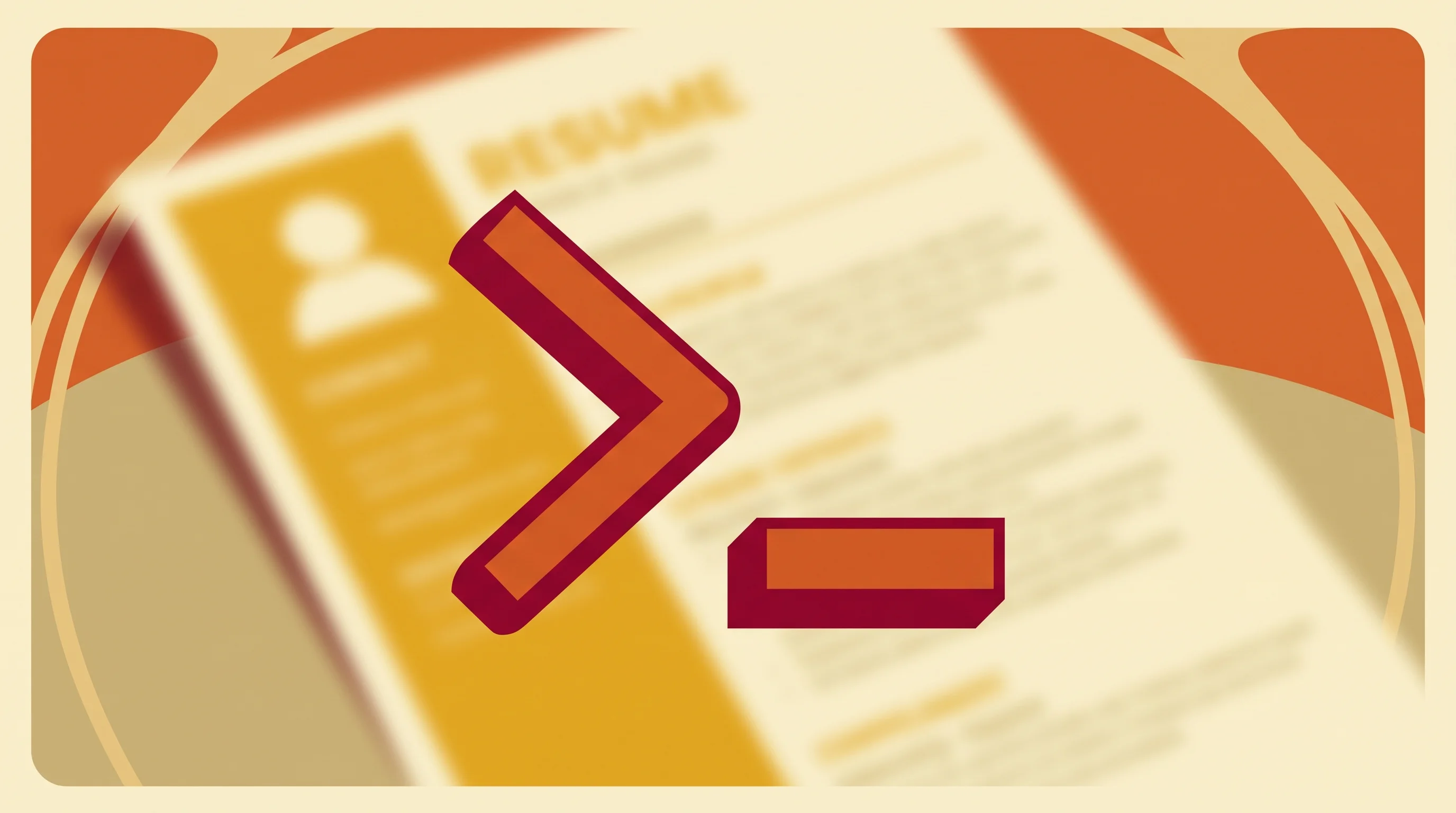 Digital illustration for article section "Code Over Claims" in "Standout Launches AI Hiring Platform Where Agents Represent Both Sides" - A minimalist, conceptual illustration of a stylized command-line interface symbol standing boldly in...