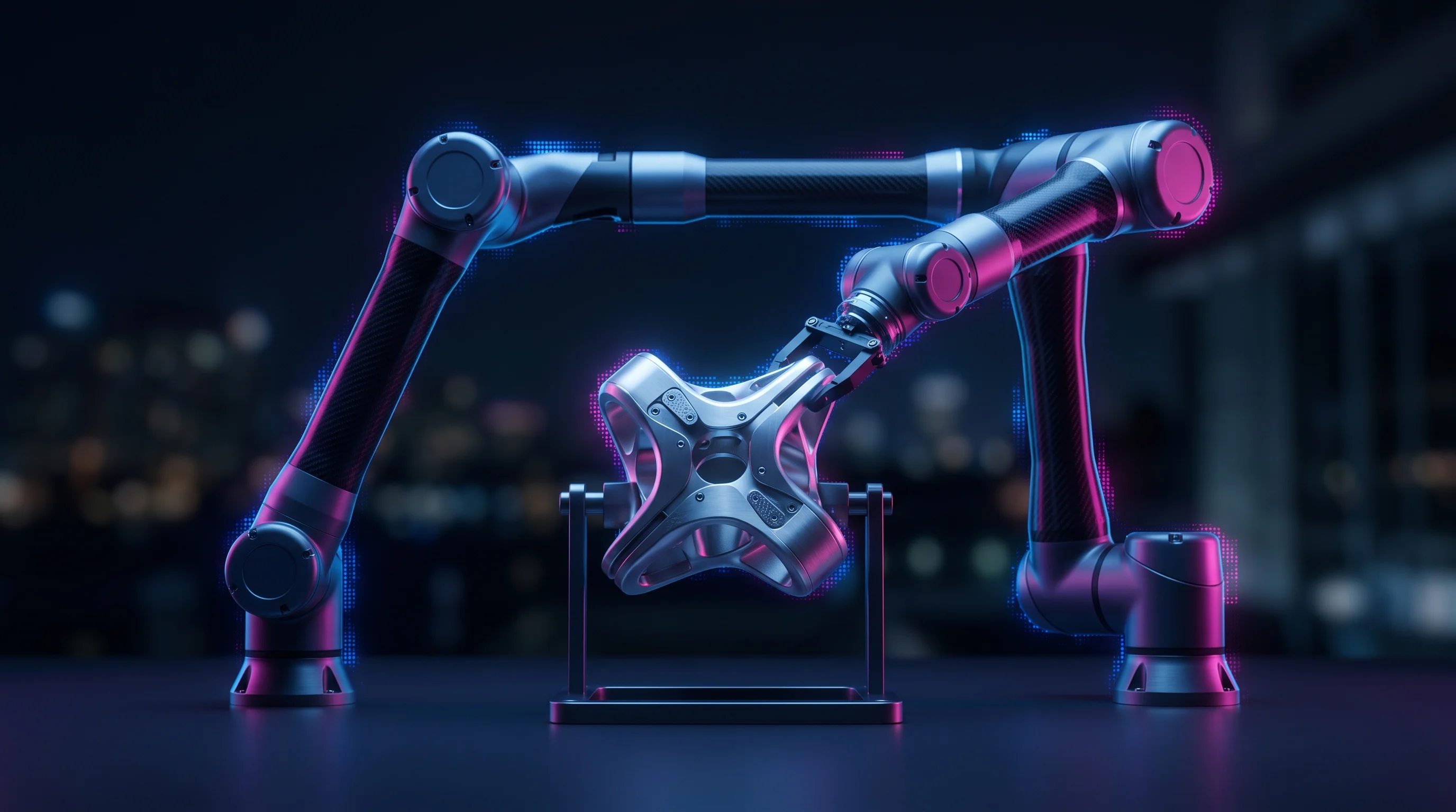 Digital illustration for article section "What Happens Next" in "Ex-Tesla Engineers Raise $11M for Robot Hands After Legal Battle" - A minimalist and professional conceptual image representing the expansion of robotics, AI, and hardw...