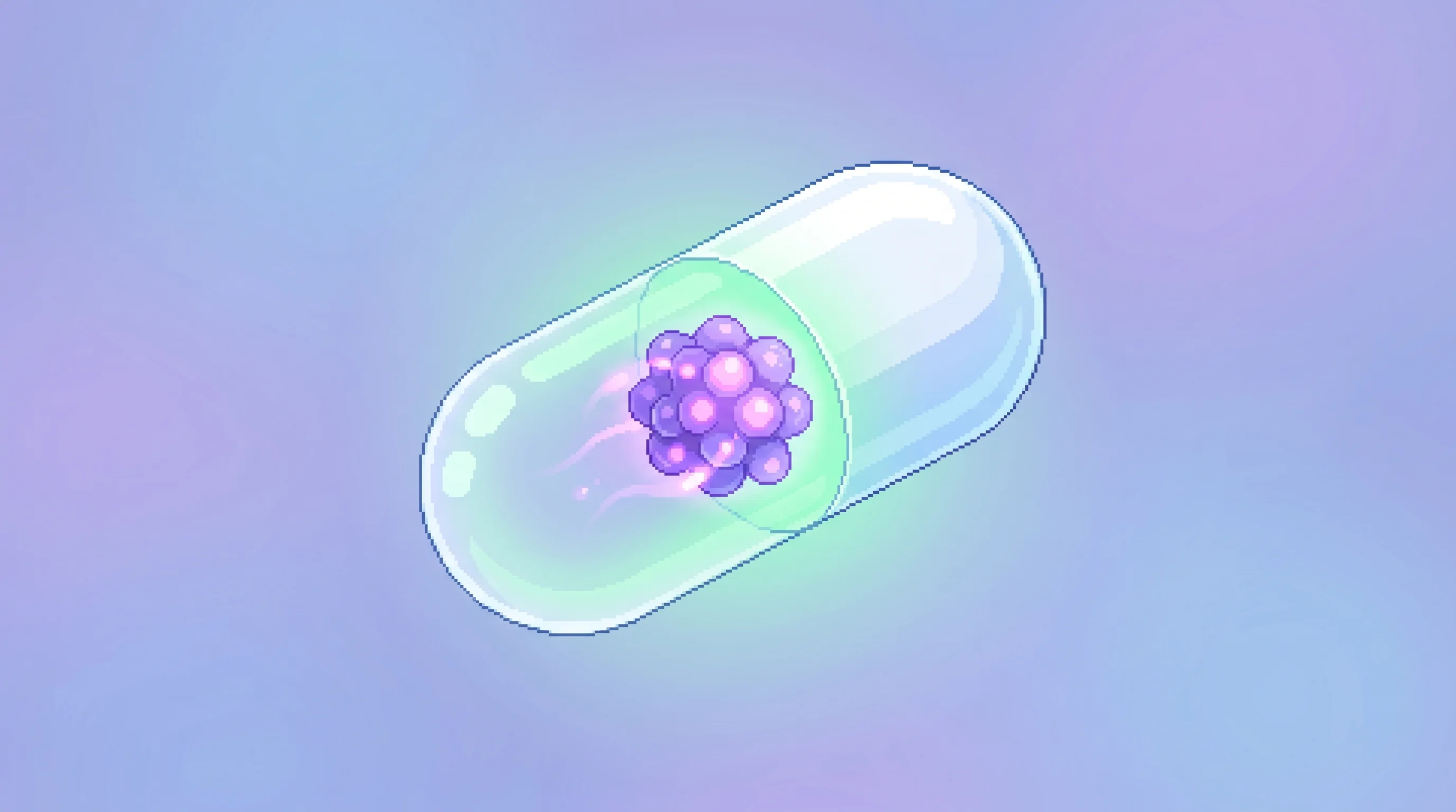 Digital illustration for article section "The Lupus Bet" in "Beeline Medicines Ups Series A to $426M for Autoimmune Push" - A conceptual, minimalist isometric illustration representing a targeted medical treatment for autoim...