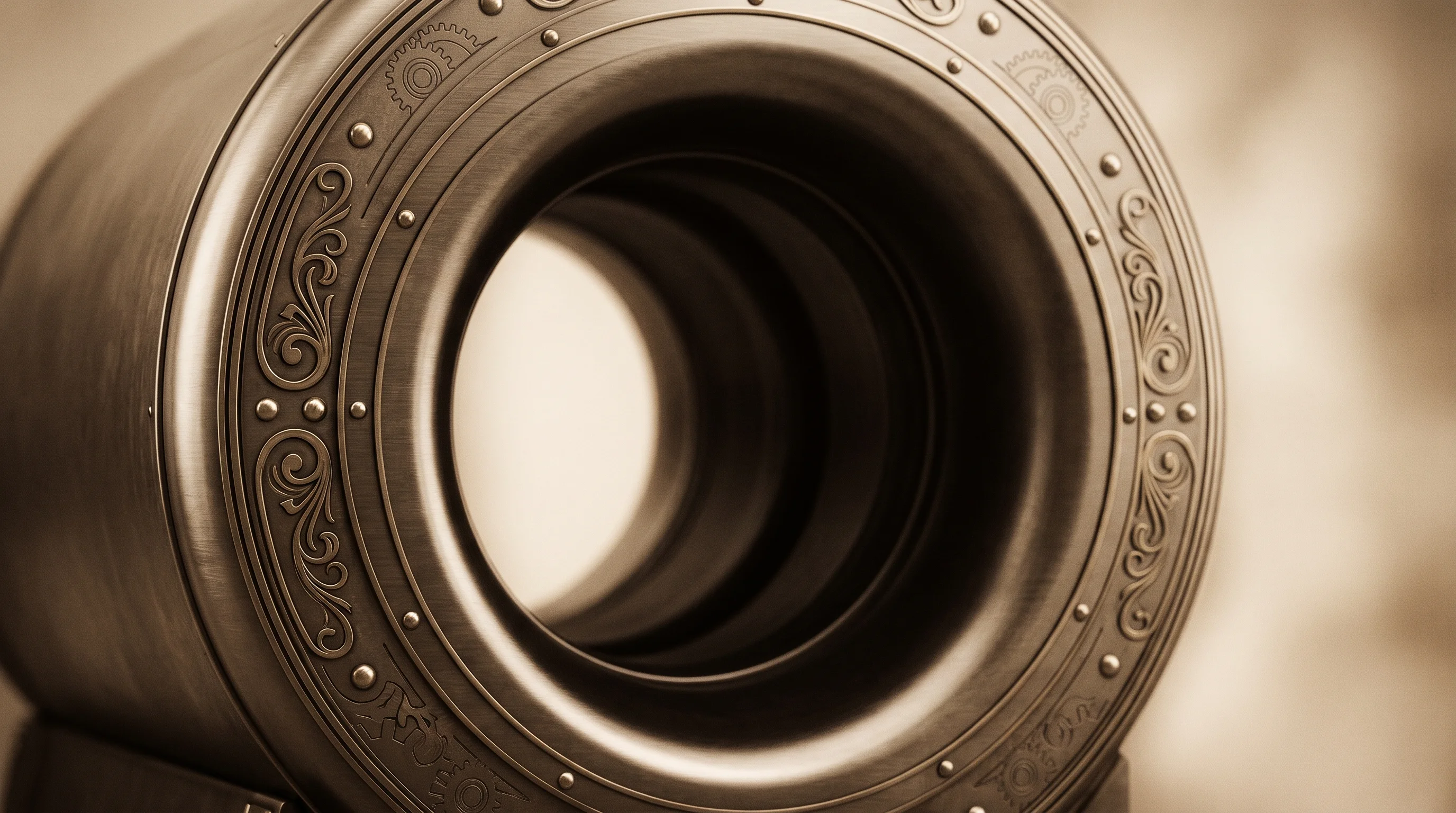 Digital illustration for article section "The Bengaluru Bet" in "India's First Helium-Free MRI: Can Voxelgrids Crack the Access Gap?" - A conceptual, minimalist composition focusing on the cylindrical bore of an MRI machine, symbolizing...