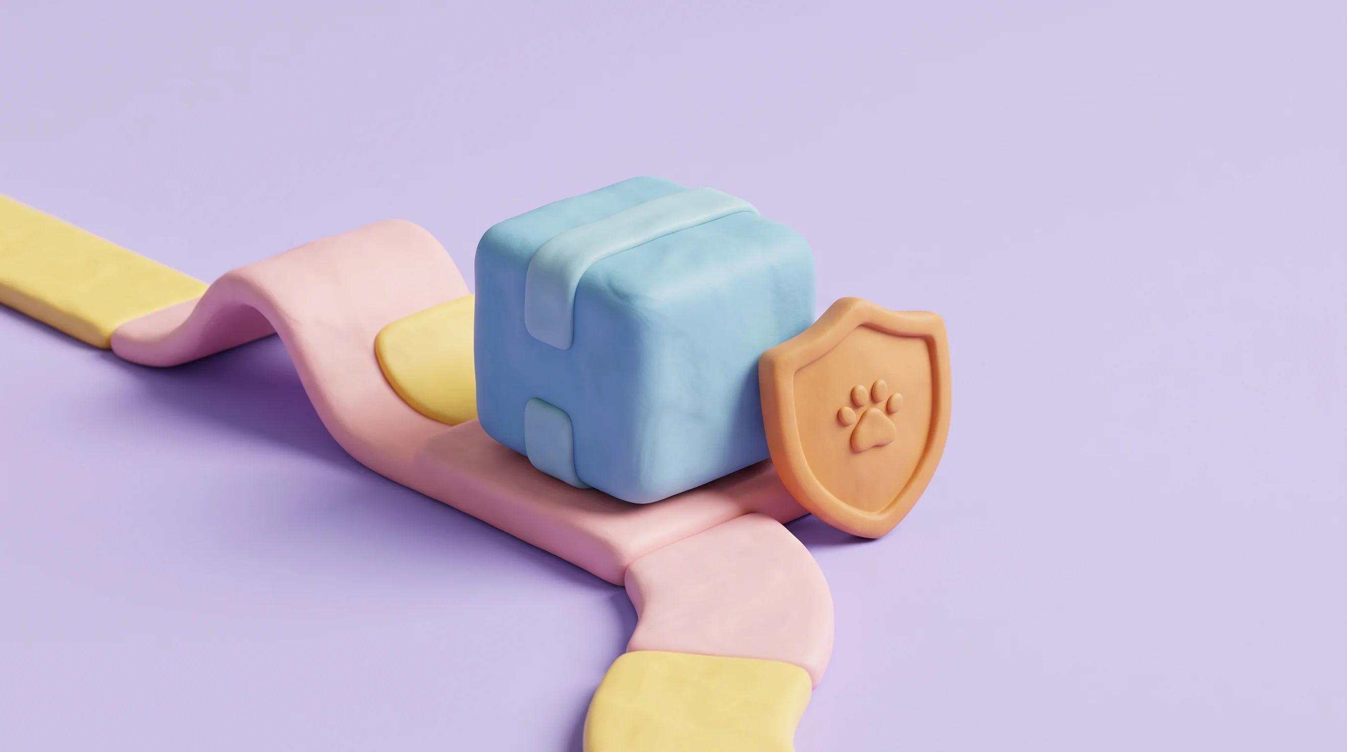 Digital illustration for article section "The Long Game" in "Weave Robotics Launches $7,999 Home Robot Isaac 1 for Fall 2026" - A minimalist, conceptual 3D illustration representing a hardware startup's shipping rollout and warr...