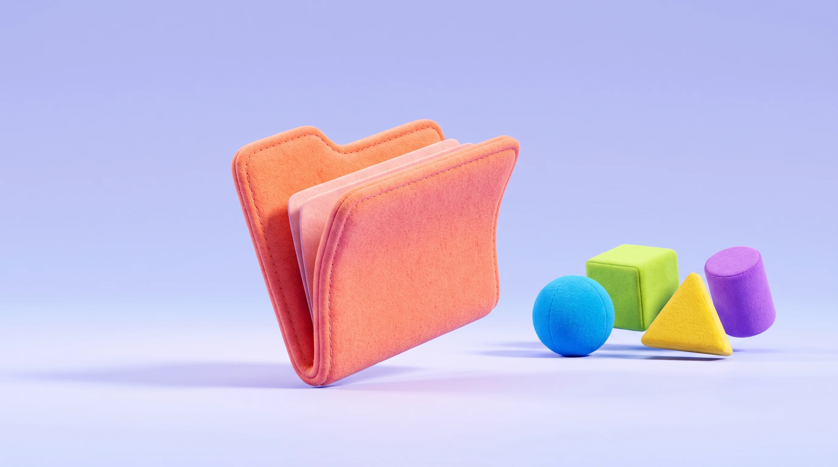 Digital illustration for article section "The Competition Isn't Standing Still" in "YC S26's Insurf Automates Health Insurance Appeals with AI" - A contemporary 3D illustration representing a fast-moving, crowded competitive market in healthcare ...