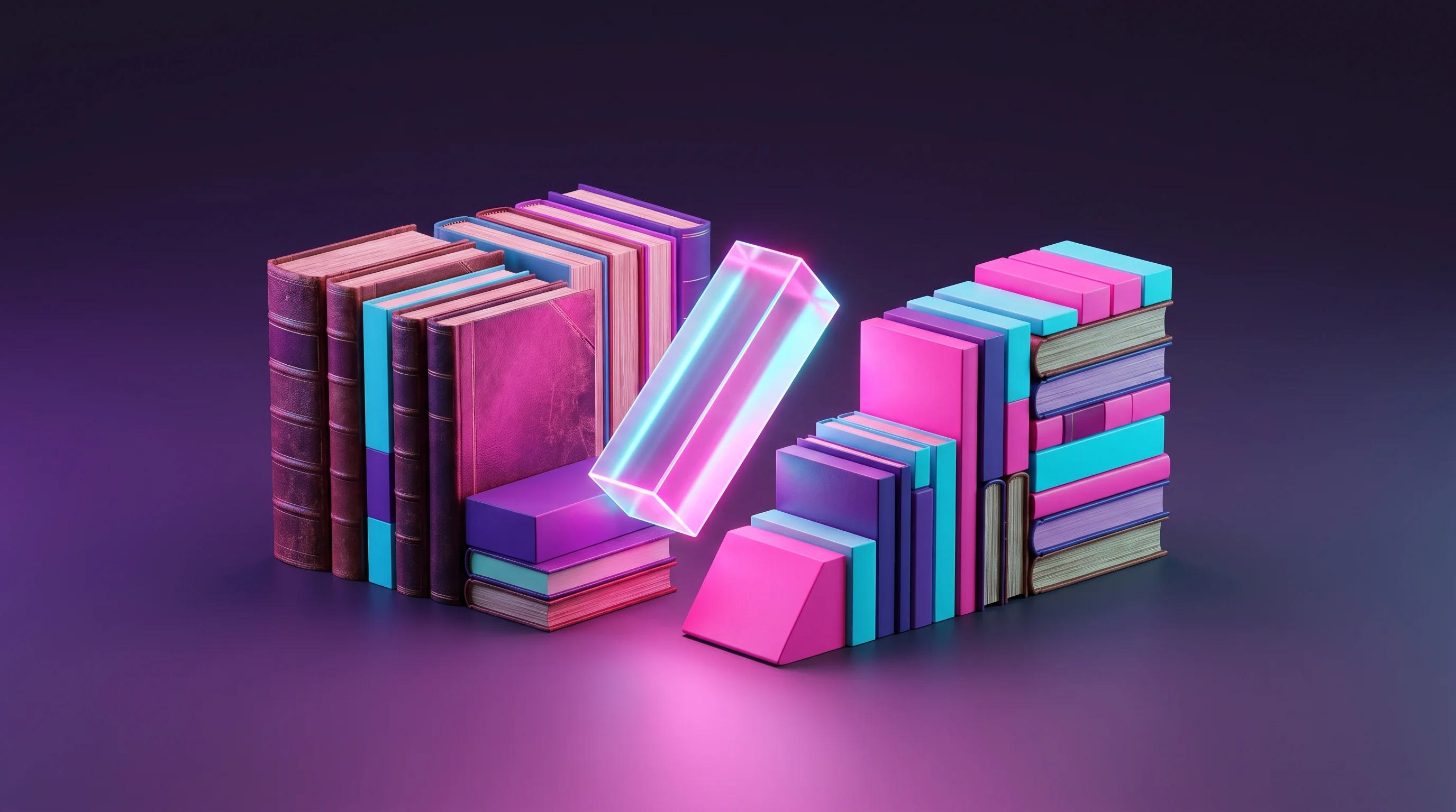 Digital illustration for article section "The Bigger Question" in "YC's LATO Launches Agent-Native Platform for Investment Research" - A clean, minimalist conceptual image symbolizing the fundamental reorganization of traditional inves...