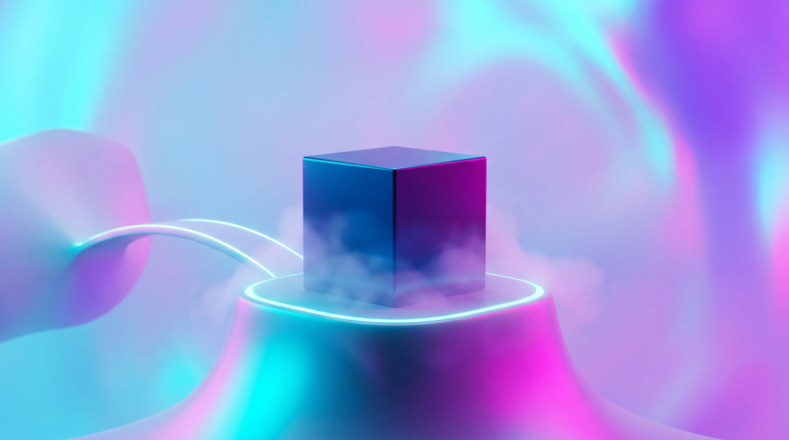 Digital illustration for article section "Can It Work?" in "YC-Backed Bloomy Launches AI Tutor for K-12 Mastery Learning" - A minimalist, conceptual representation of a tangible product successfully launching, featuring a sl...