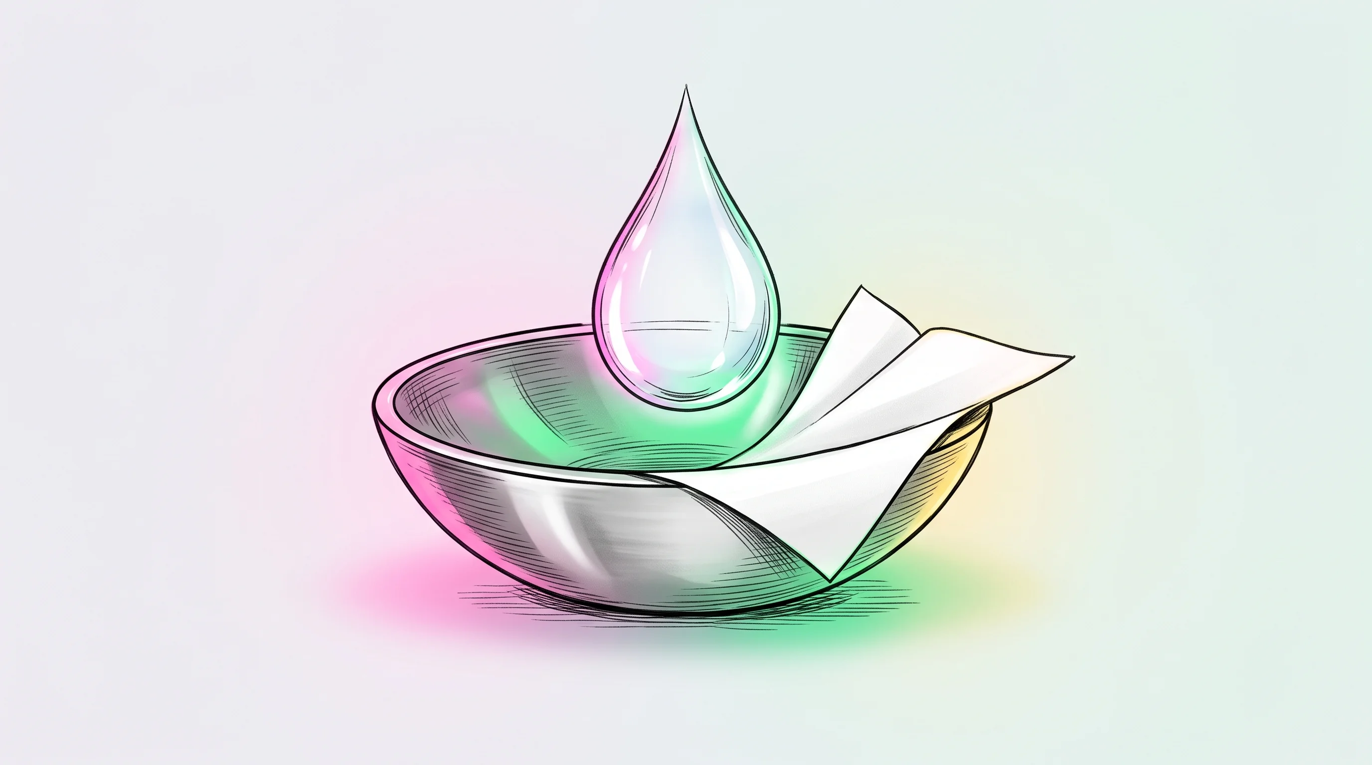 Digital illustration for article section "Beyond Metal: A Broader Ambition" in "Digiclean Raises €2.5M Seed at Doubled Valuation for AI Cleaning" - A minimal and conceptual illustration representing the expansion of industrial purification technolo...