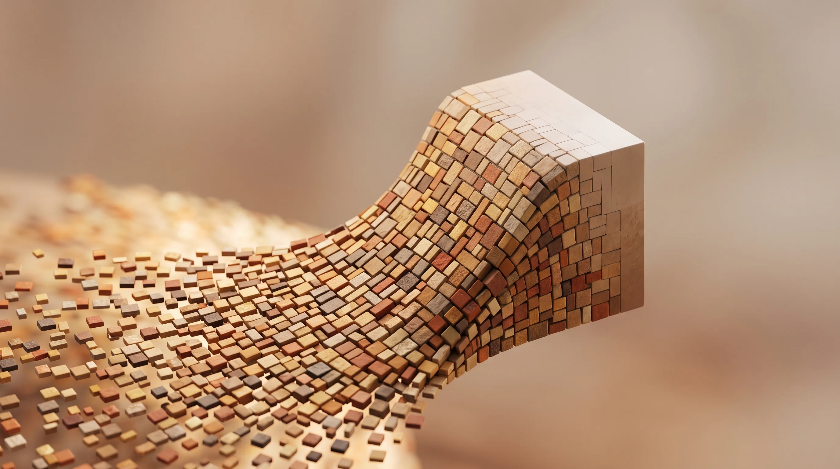 Digital illustration for article section "The Founders' Pivot" in "Gebeya Deploys AI Agents to Automate Africa's Service Economy" - A conceptual, hyper-realistic 3D rendering symbolizing a strategic business pivot, featuring a sleek...
