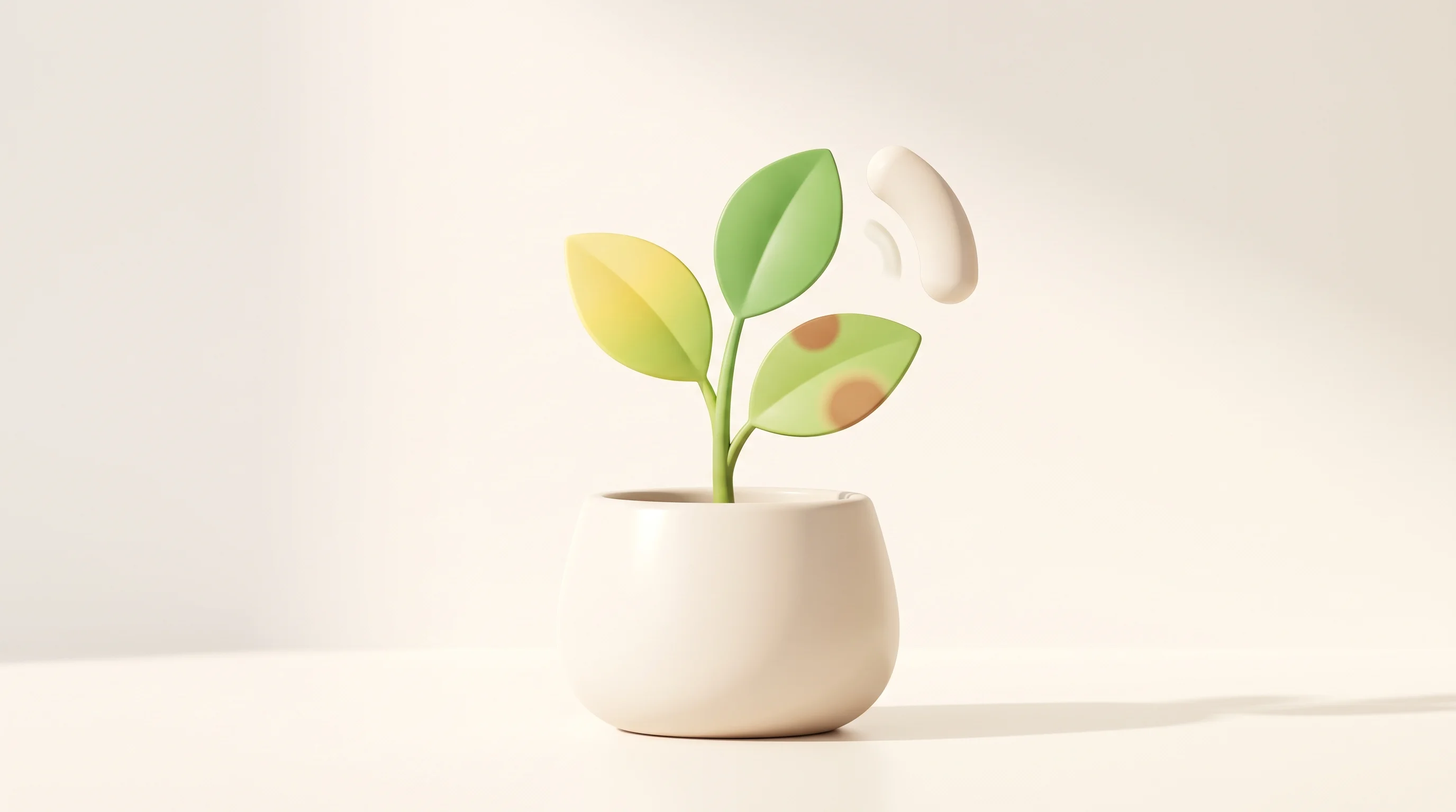 Digital illustration for article section "The Hard Part Ahead" in "Viridys Bio Raises £500K for Biosensors Detecting Crop Disease" - A minimalist conceptual illustration of a controlled agricultural testing environment featuring a si...