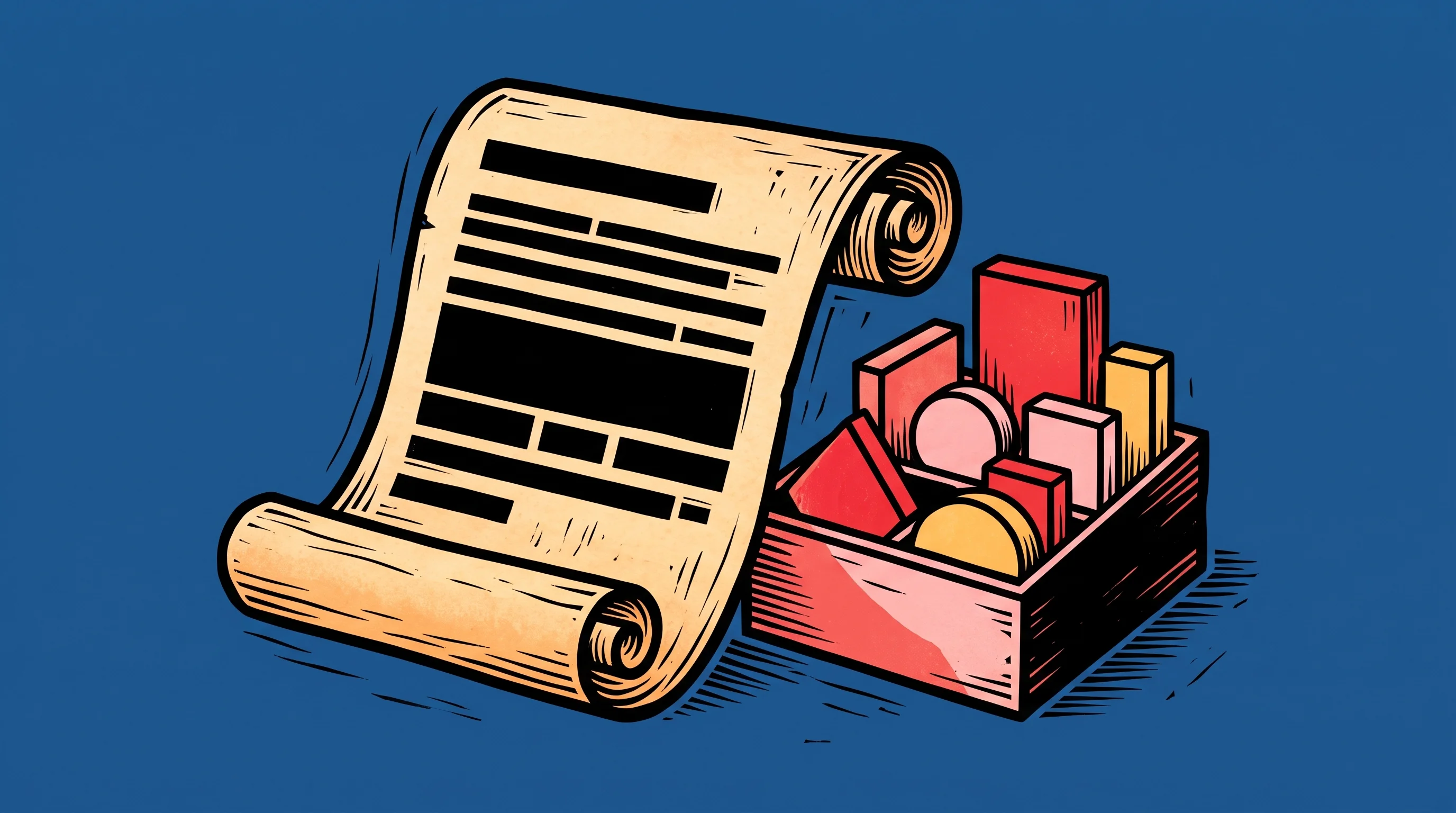 Digital illustration for article section "The Trust Problem" in "Shepherd Launches Company Memory Platform for AI Agent Era" - A minimalist, conceptual illustration representing privacy, trust, and secure data redaction, render...