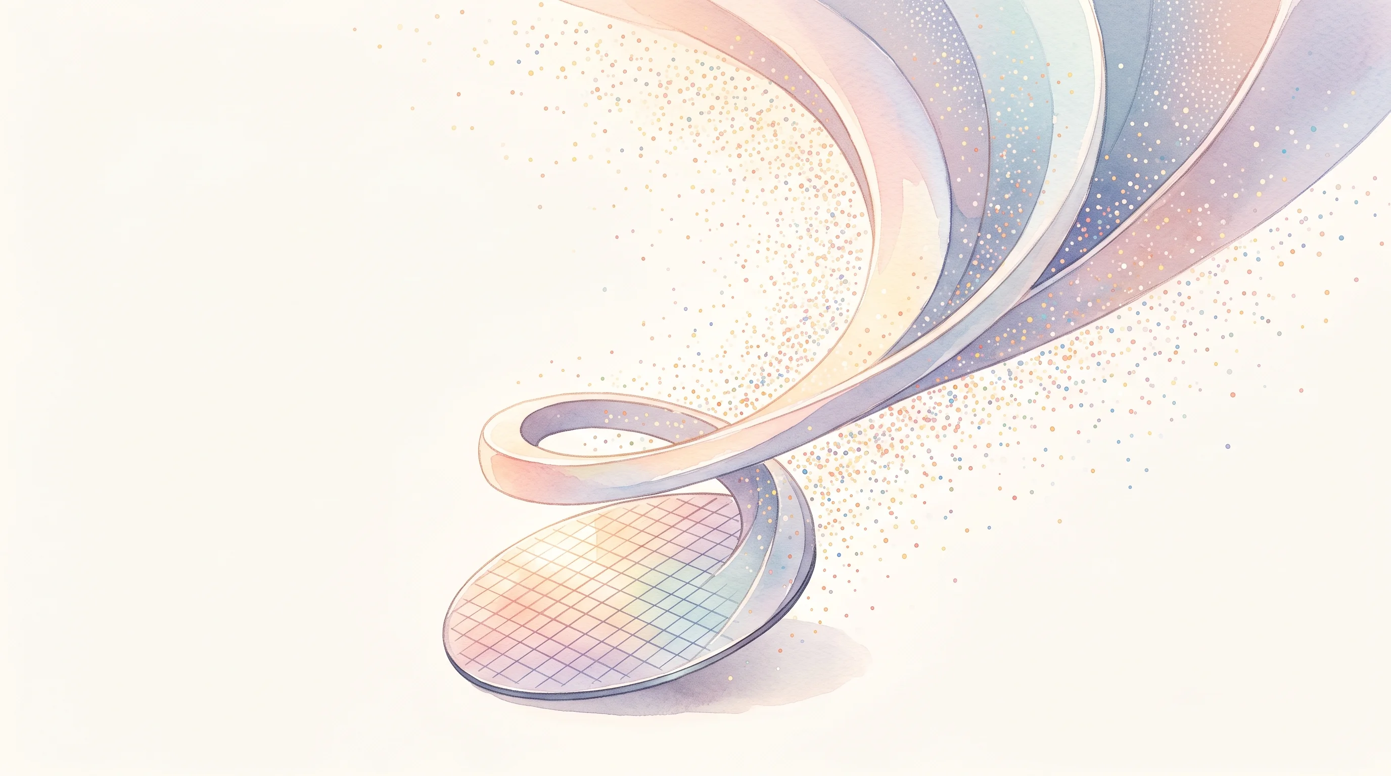 Digital illustration for article section "Scaling Ambitions, Uncertain Economics" in "Nobel Winner's Quantum Startup Qolab Raises $54M Series B" - A minimalist and highly conceptual visual representing the scaling ambitions of quantum computing an...