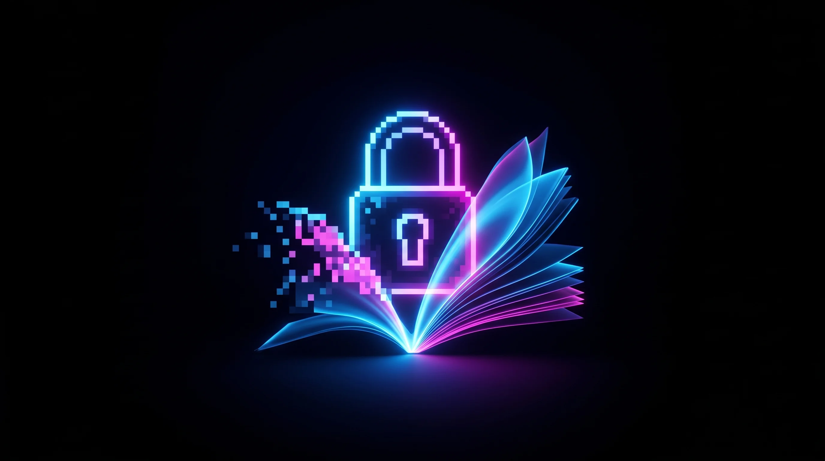 Digital illustration for article section "The Bet on Competition" in "Surplus Launches AI Inference Orderbook on Base, Routes 2B+ Tokens Daily" - A minimalist and conceptual visual representation of trust, encryption, and cost efficiency, featuri...