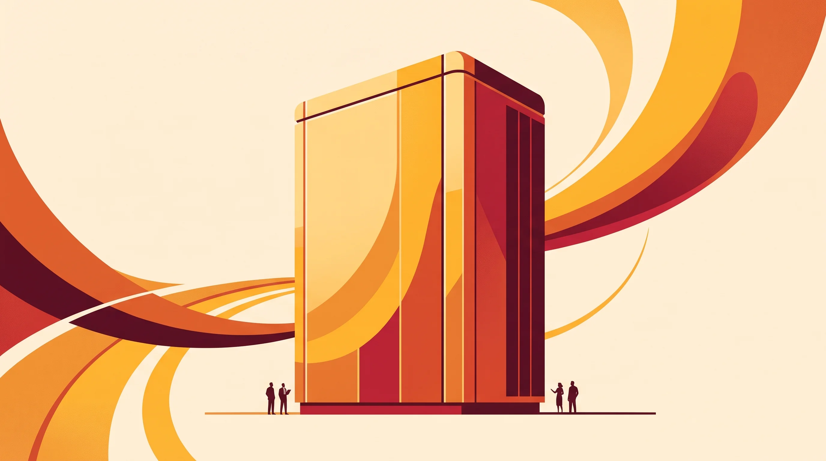 Digital illustration for article section "The Gigawatt-Hour Question" in "World's Largest Second-Life Battery Factory Built in Six Weeks" - A conceptual, minimalist illustration representing the massive scale of a 1-gigawatt-hour energy fac...