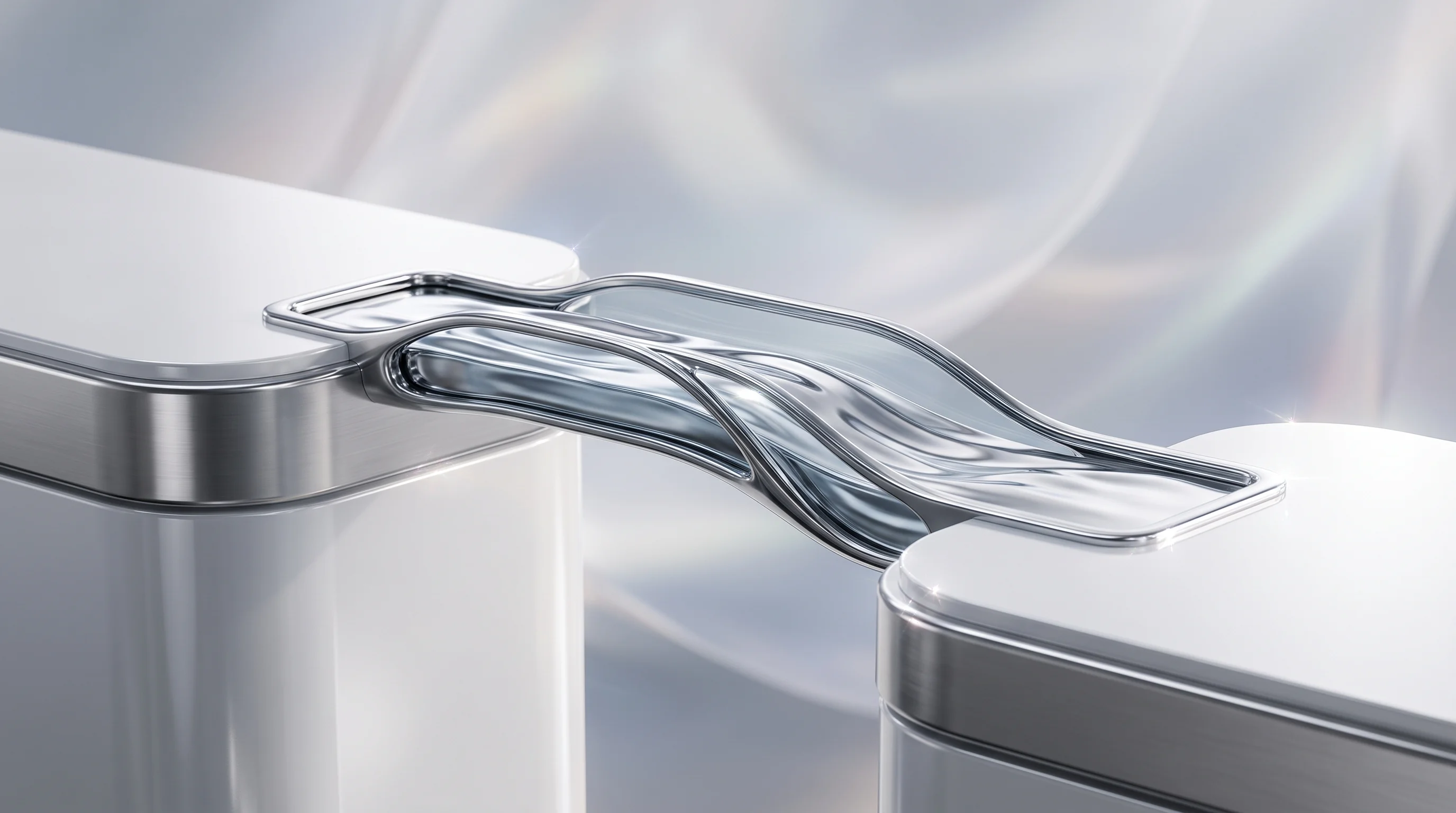 Digital illustration for article section "What Fidelity Gets Out of This" in "Theo Becomes First Crypto Platform to Integrate Fidelity's $20M Fund" - A conceptual, modern minimalist image representing institutional finance bridging into new digital d...