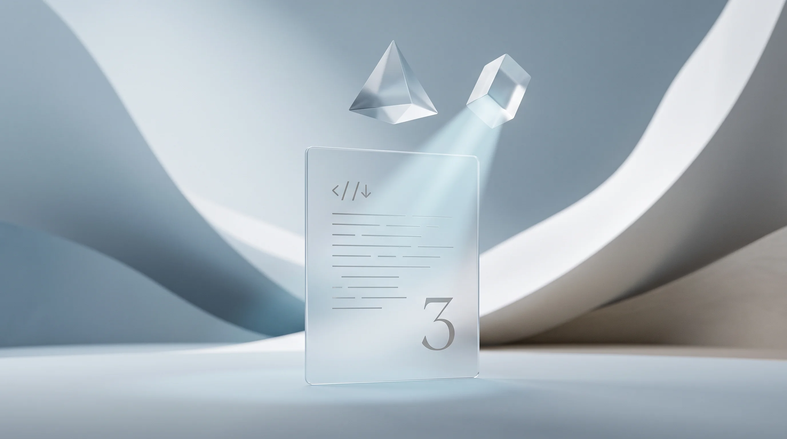 Digital illustration for article section "How It Actually Works" in "YC's Archal Launches Verification Layer to Test AI Agents Before Production" - A minimalist, conceptual representation of a technical testing pipeline featuring a single, sleek, t...