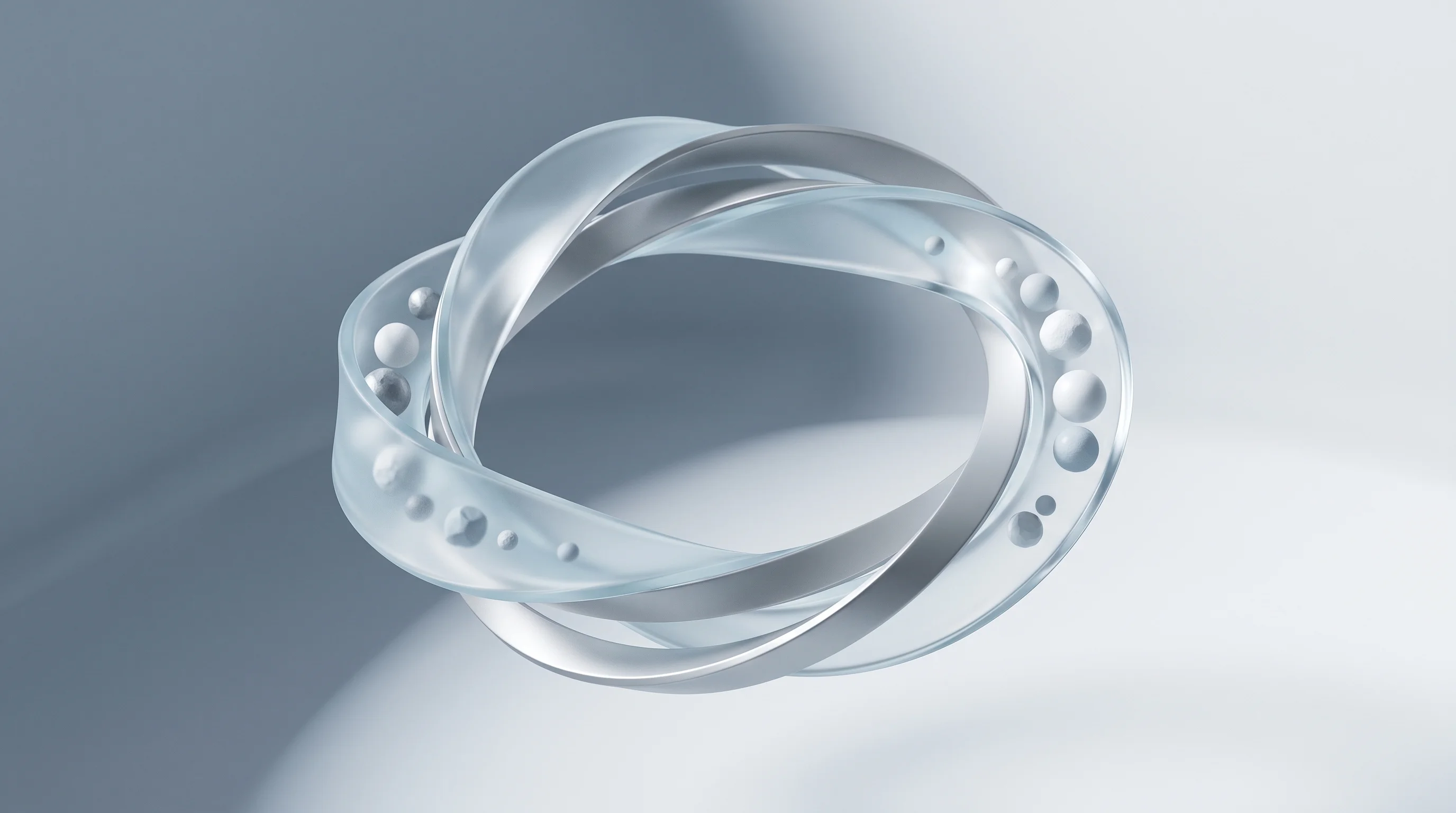 Digital illustration for article section "The Autonomous Loop" in "YC's Archal Launches Verification Layer to Test AI Agents Before Production" - A sleek, minimalist conceptual visualization of an autonomous loop, featuring a perfect, continuous ...