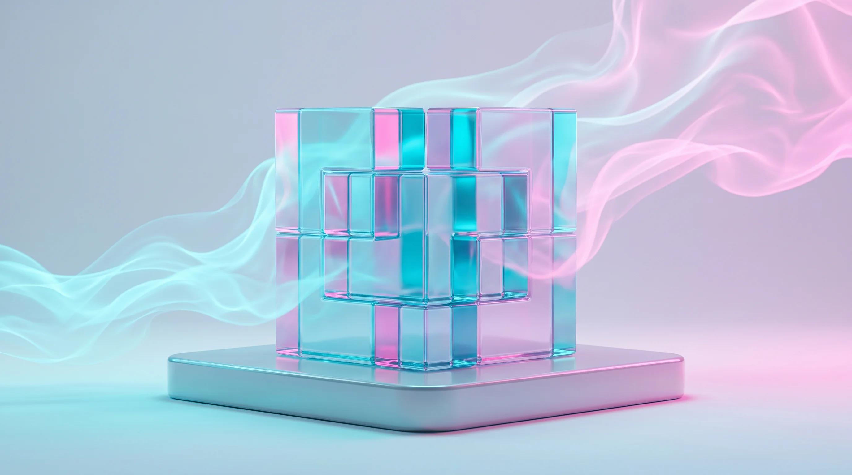 Digital illustration for article section "The Marketplace Bet" in "Cursor Scales AI Development Tools with Enterprise Team Features" - A clean, minimalist conceptual representation of a private marketplace for shared infrastructure, fe...