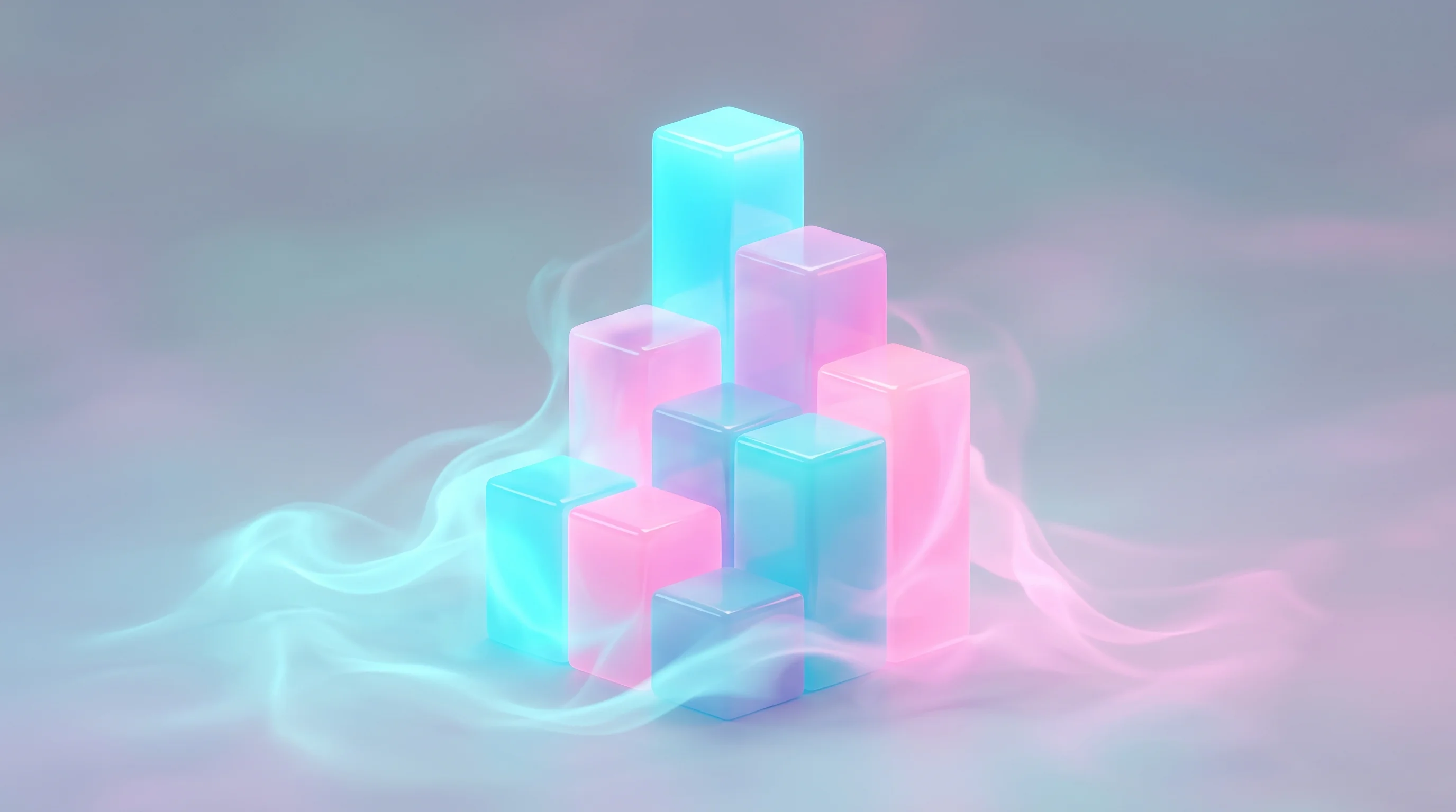 Digital illustration for article section "Courting the Enterprise" in "Cursor Scales AI Development Tools with Enterprise Team Features" - A clean, minimalist conceptual representation of enterprise partnerships and scaling maturity models...