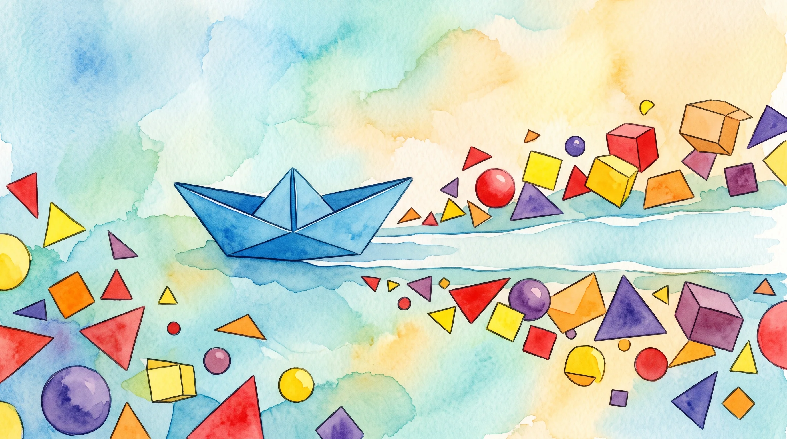 Digital illustration for article section "A Signal in the Noise" in "MintMerchs Debuts AI Platform to Automate eCommerce Brand Creation" - A conceptual, modern illustration representing a clear signal emerging from the noise and the power ...
