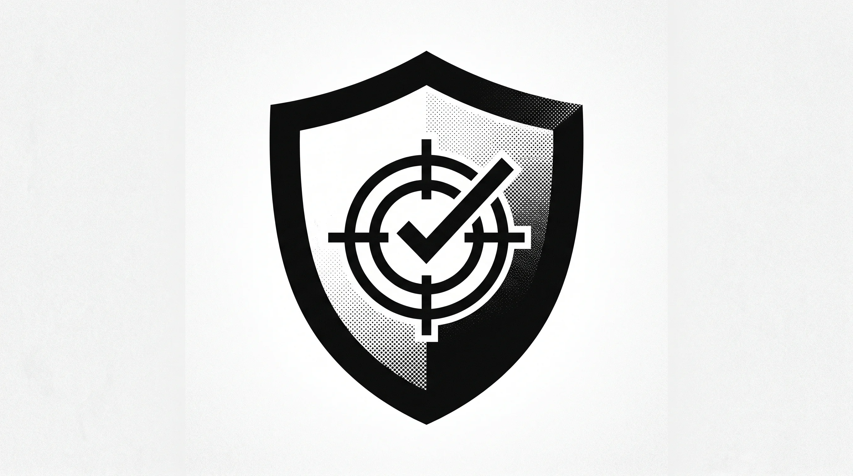 Digital illustration for article section "Content Section 8" in "How Autonomous AI Red Teams Are Changing Penetration Testing" - A striking, minimalist conceptual illustration representing validated exploitability and penetration...
