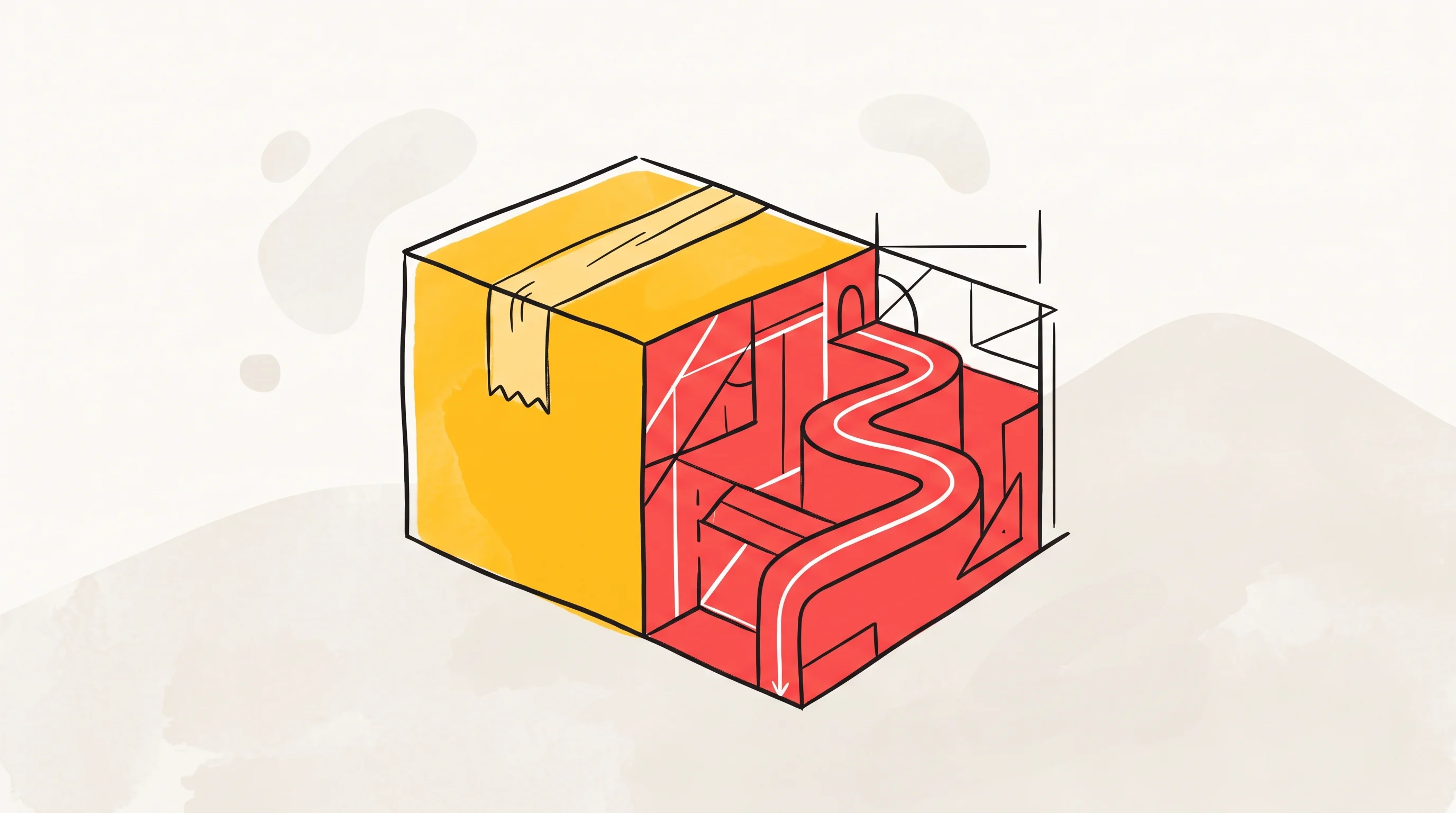 Digital illustration for article section "Who's Building This" in "Pango's AI 'Digital Employee' Automates E-commerce Back-Office Ops" - A conceptual, modern illustration representing the merging of two distinct professional backgrounds ...