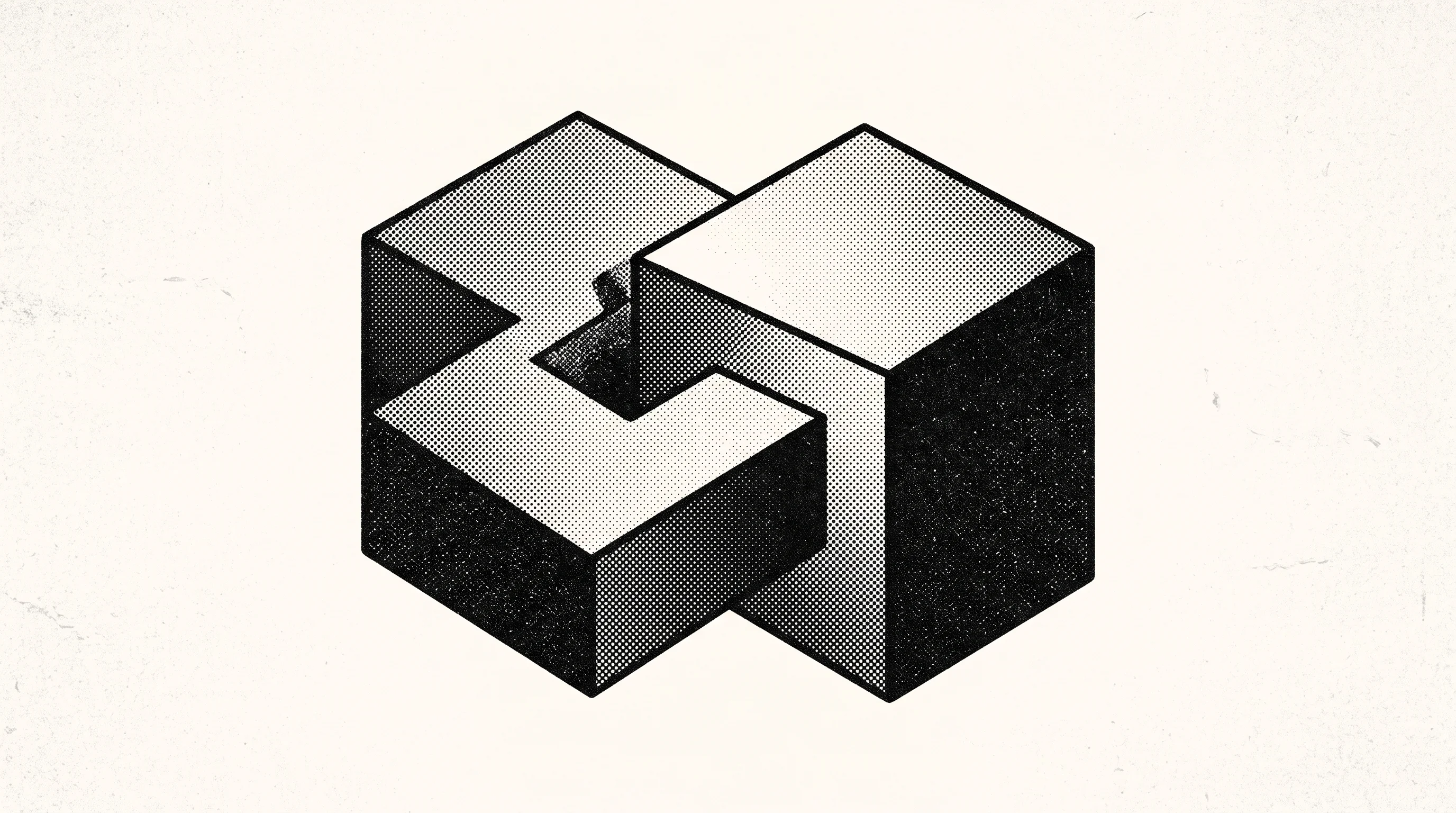 Digital illustration for article section "How It Works (In Theory)" in "YC-Backed Rindler Turns Any Website into Deterministic APIs for AI Agents" - A clean, minimal, and conceptual illustration representing a universal digital interface and standar...