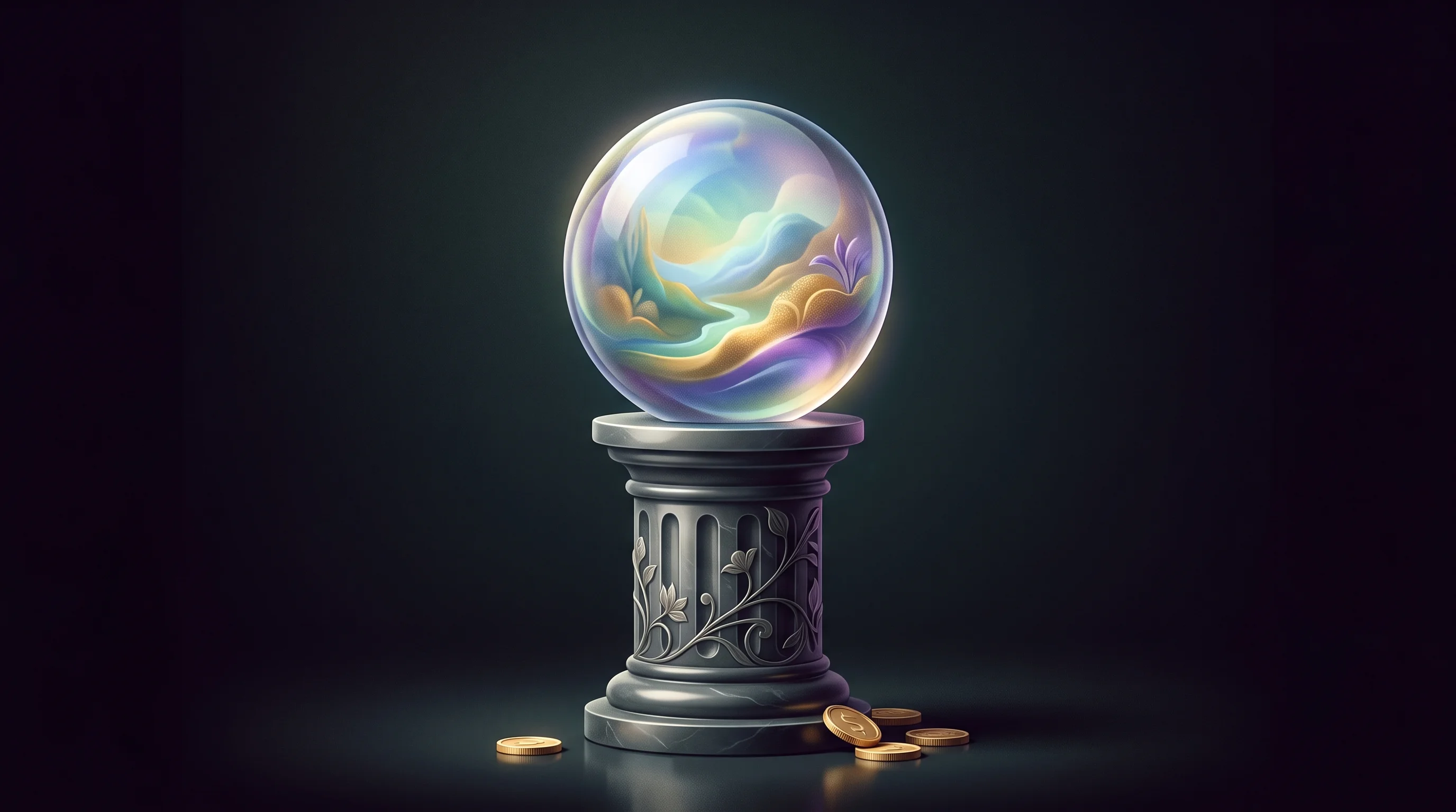 Digital illustration for article section "A Crowded, Capital-Heavy Space" in "Cambridge's Worldmodeldata Raises £7M to Turn Gaming into AI Data" - A clean, minimal, and conceptual image representing a capital-heavy AI industry, featuring a single,...