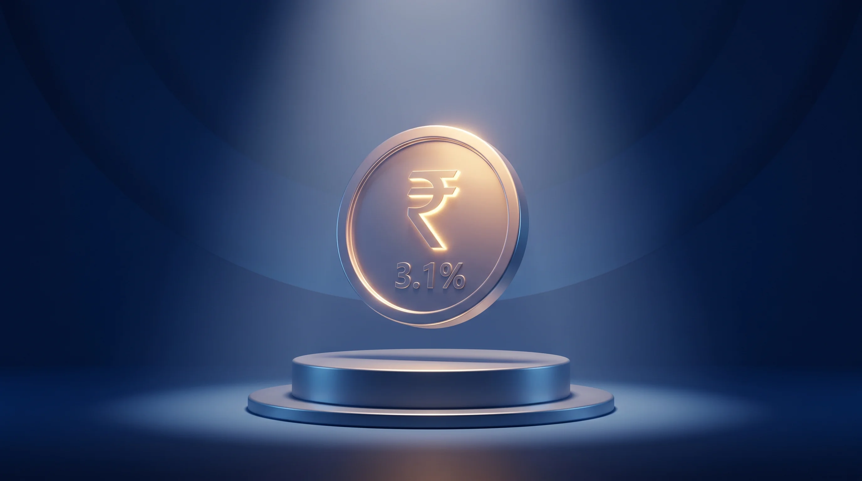 Digital illustration for article section "Content Section 2" in "Avni Secures ₹4 Crore Seed Round for Women's Health Platform" - A conceptual, minimalist 3D rendering representing startup seed funding and equity investment, featu...
