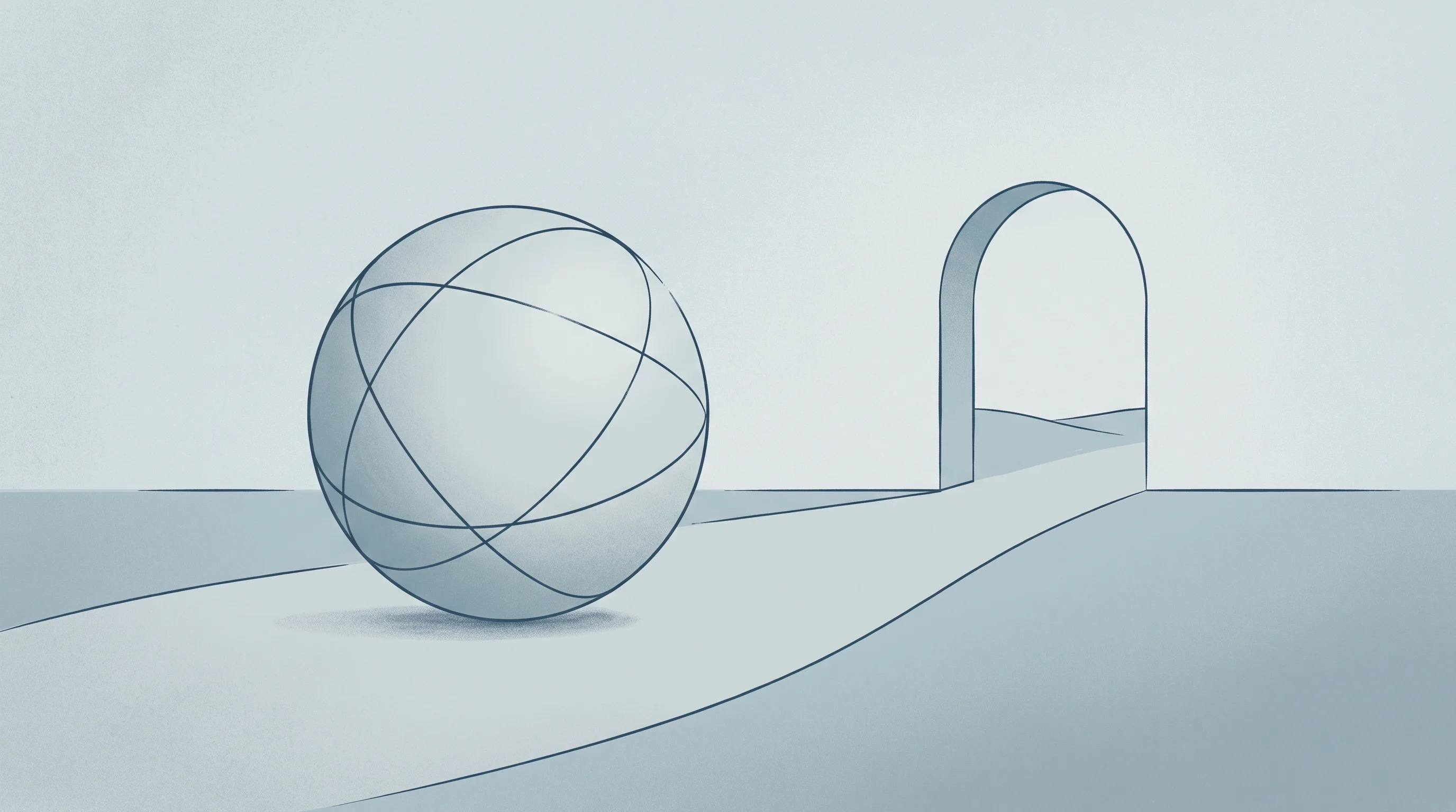 Digital illustration for article section "Enter 83 Sciences" in "AI Startup Unlocks 90% of Materials Research Data Scientists Never Publish" - A conceptual and minimalist illustration representing the dawn of new research and materials discove...