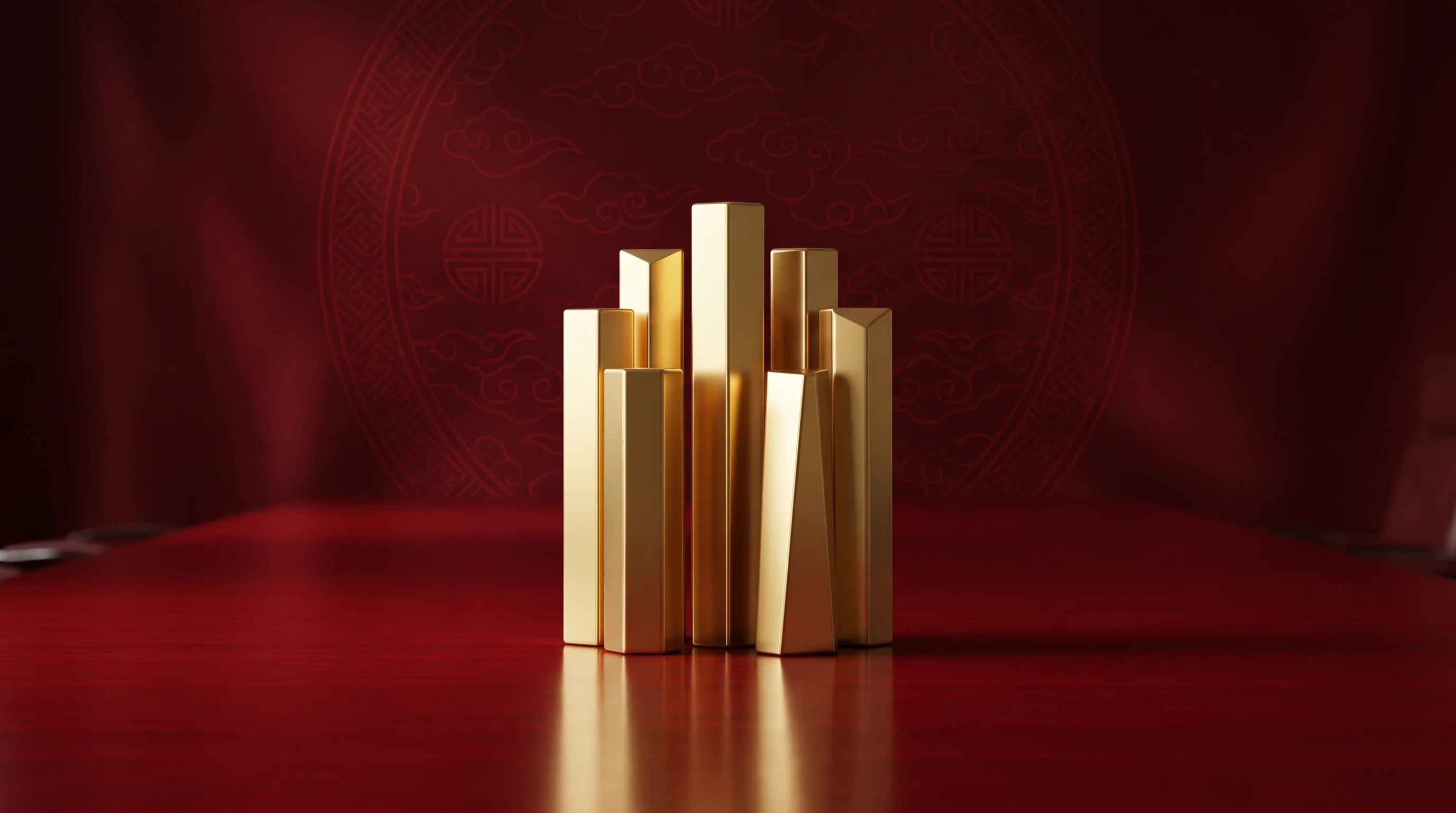 Digital illustration for article section "The Quiet Stretch" in "Worlds' Operational AI Play: Microsoft Partnership Signals Momentum" - A minimalist, conceptual representation of a corporate board during a quiet funding stretch, featuri...