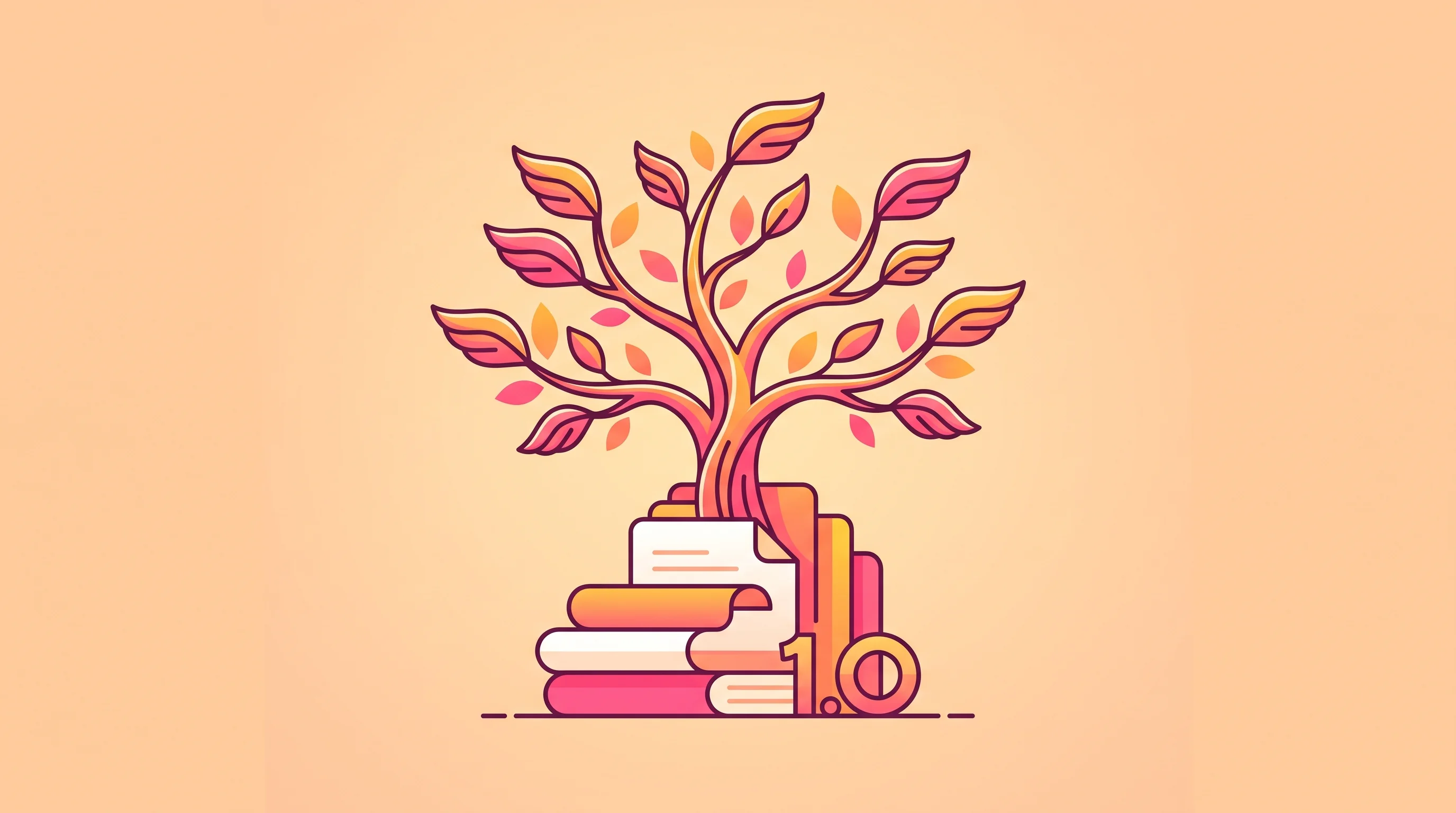 Digital illustration for article section "What Version 1.0 Actually Delivers" in "Palworld Exits Early Access After $400M Run on $7M Budget" - A contemporary digital illustration featuring a stylized, minimalist World Tree as the central focal...