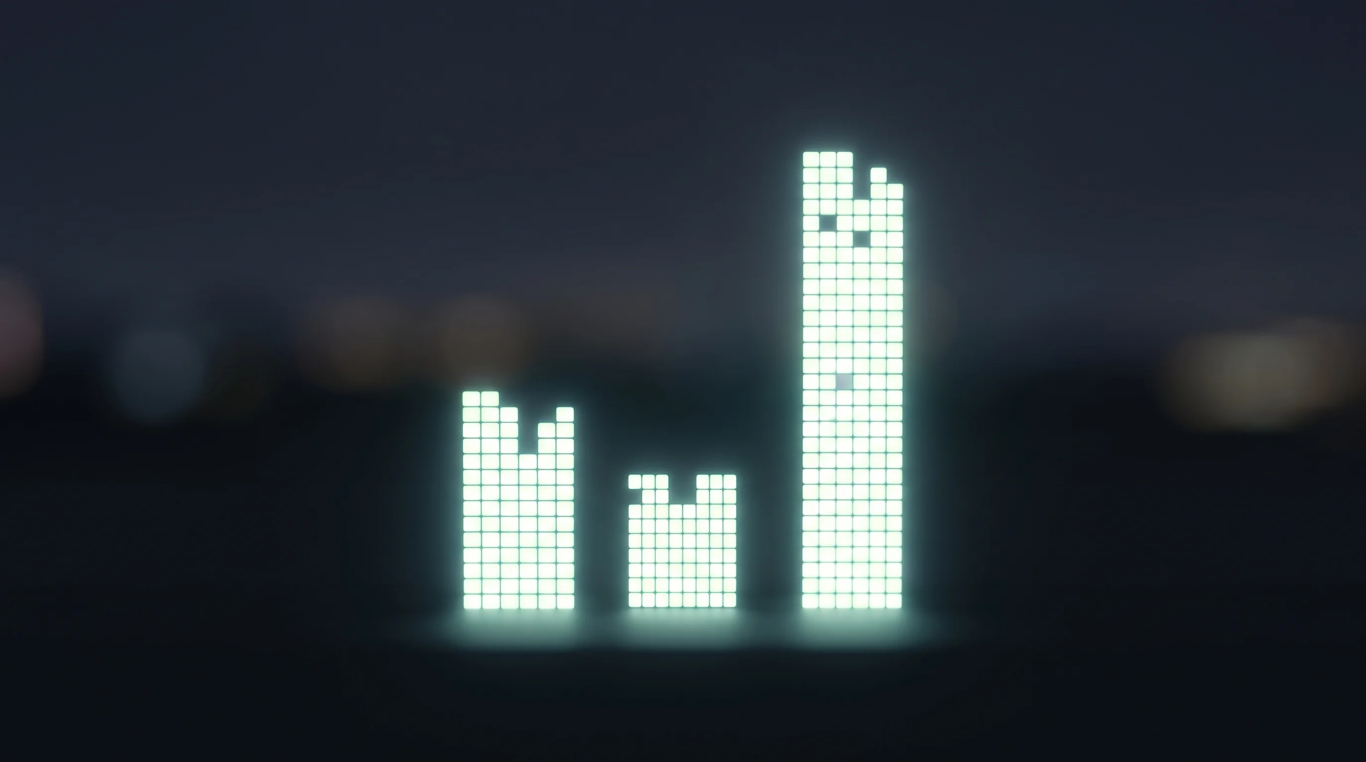 Digital illustration for article section "Numbers, With Caveats" in "Optimly Launches Brand Trust Registry for AI Agent Commerce" - A minimalist and conceptual image representing messy data discrepancies and conflicting analytics, f...