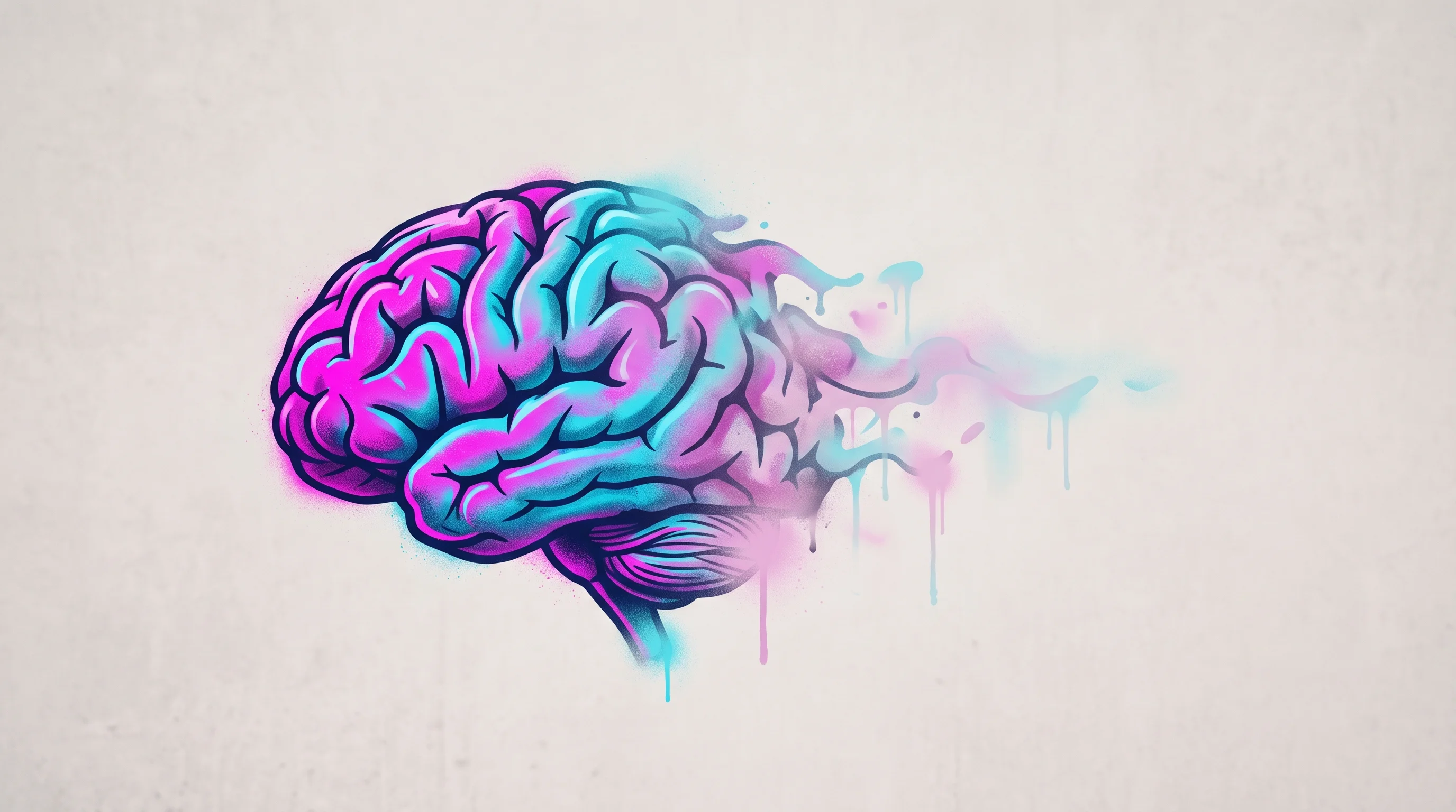 Digital illustration for article section "What Could Go Wrong" in "Brain Cells as Compute: The Biotech Startups Racing to Solve AI's Energy Crisis" - A conceptual and minimal visual representation of biological memory loss and instability, featuring ...