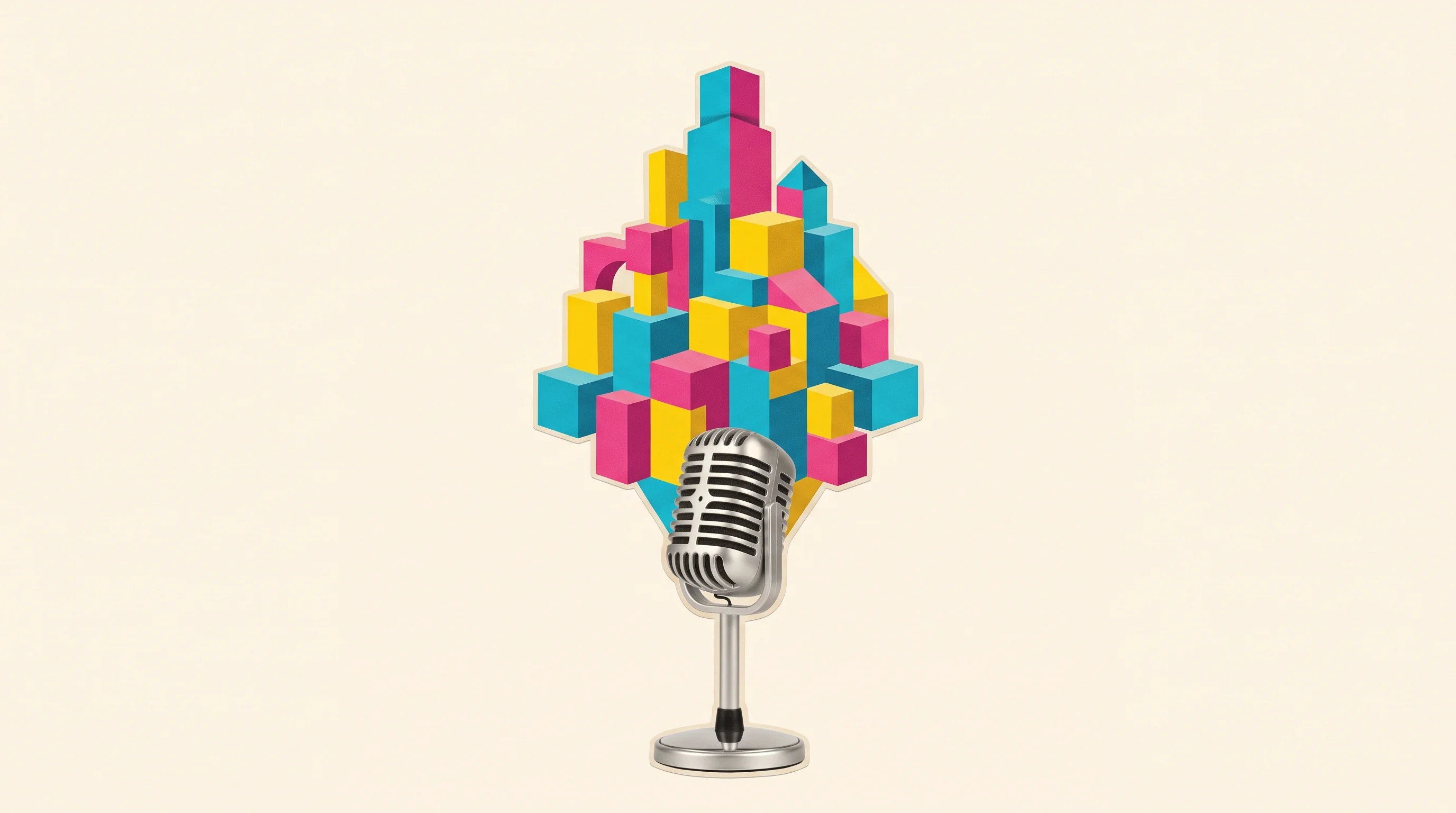 Digital illustration for article section "What Comes Next" in "Robot Learning's Data Quality Problem Gets a YC-Backed Solution" - A conceptual and minimalist image representing the scaling of media infrastructure, featuring a sing...