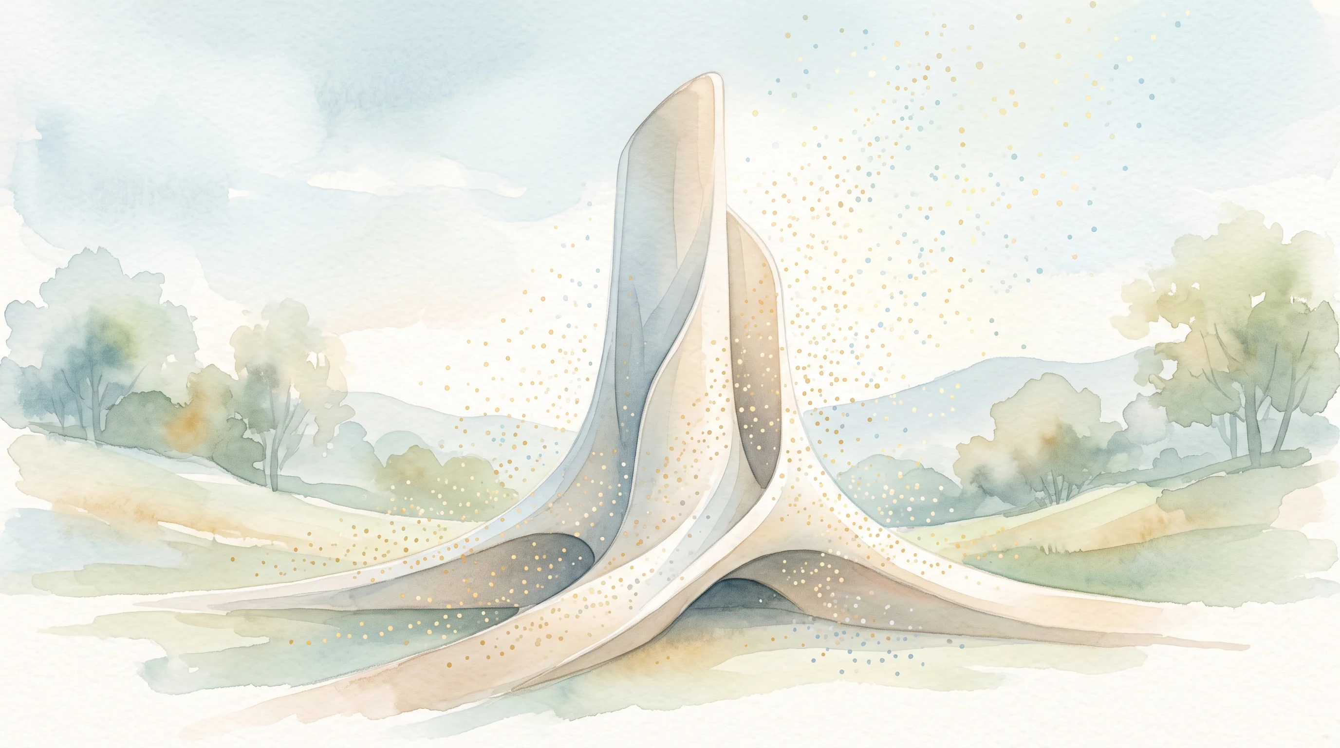 Digital illustration for article section "Built From Scratch, or Just Bolted On?" in "Avyn Emerges From Stealth With AI Agent Built to Replace VC Analysts" - A clean, minimalist conceptual image illustrating the concept of being built natively from the groun...