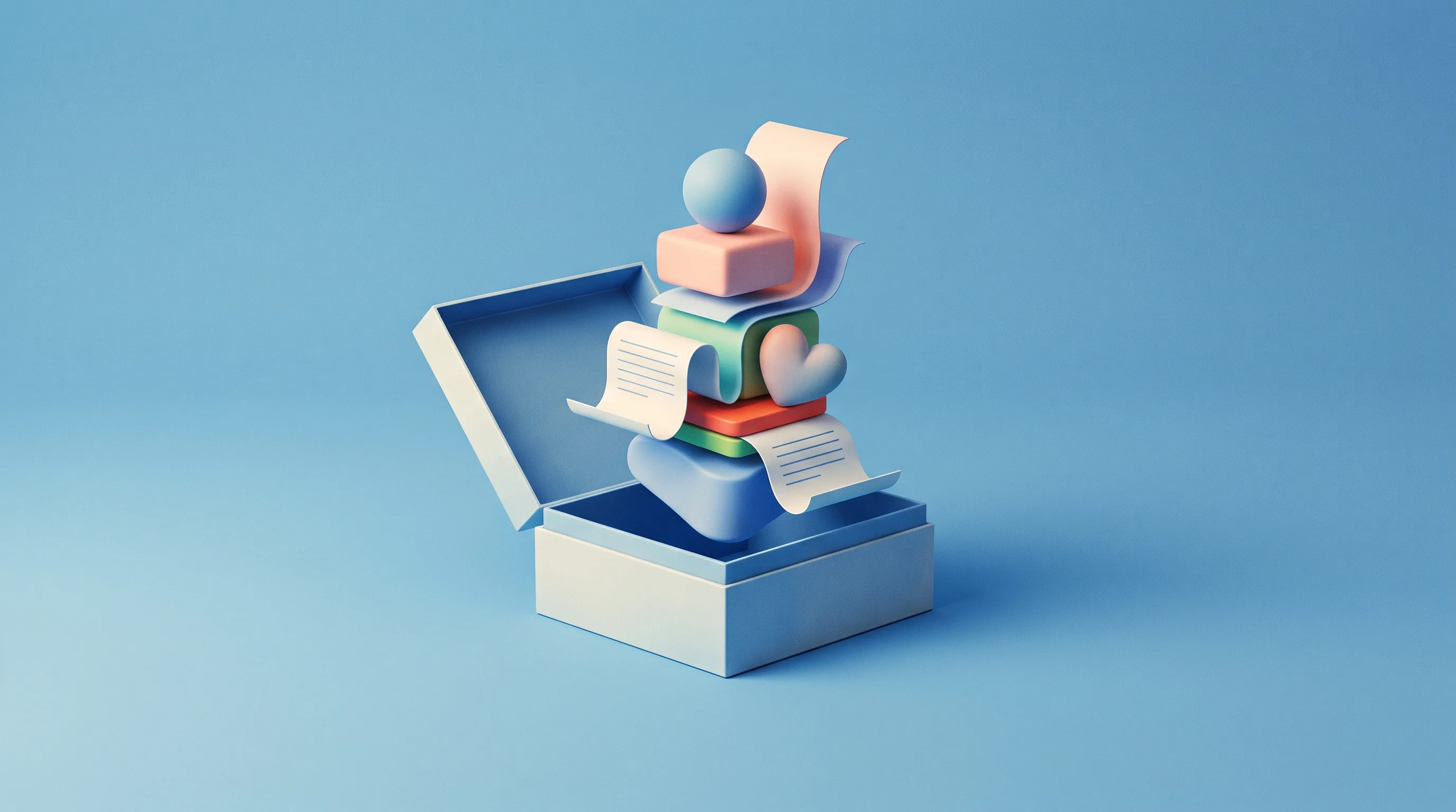 Digital illustration for article section "What Klinic Actually Does" in "Klinic Raises $24M Series A for 'Shopify of Healthcare' Platform" - A clean, minimalist conceptual image representing a comprehensive "practice-in-a-box" healthcare pla...