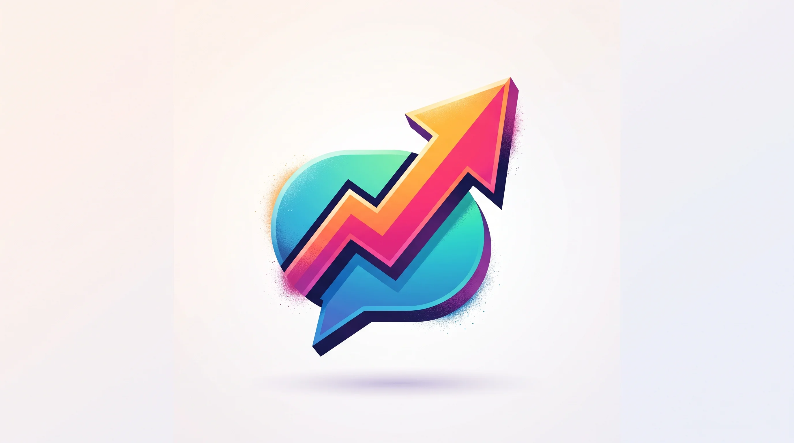 Digital illustration for article section "What the Numbers Say" in "Rime Raises $24M Series A to Humanize Enterprise Voice AI" - A clean, minimalist conceptual image representing business growth and AI voice integration, featurin...