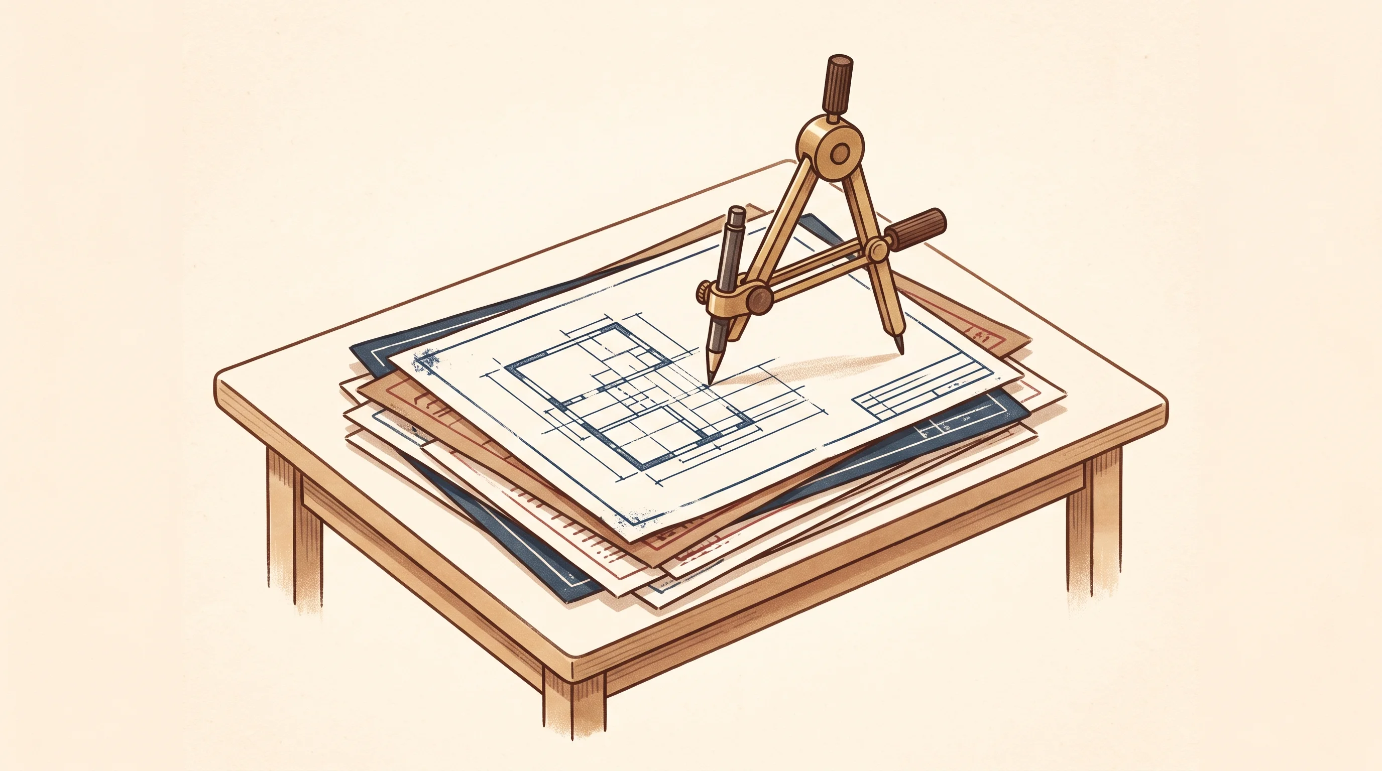Digital illustration for article section "The Central Question" in "YC's Assemble Launches AI Agents to Automate Enterprise IT Development" - A conceptual illustration representing the delegation of rigorous enterprise development work to aut...