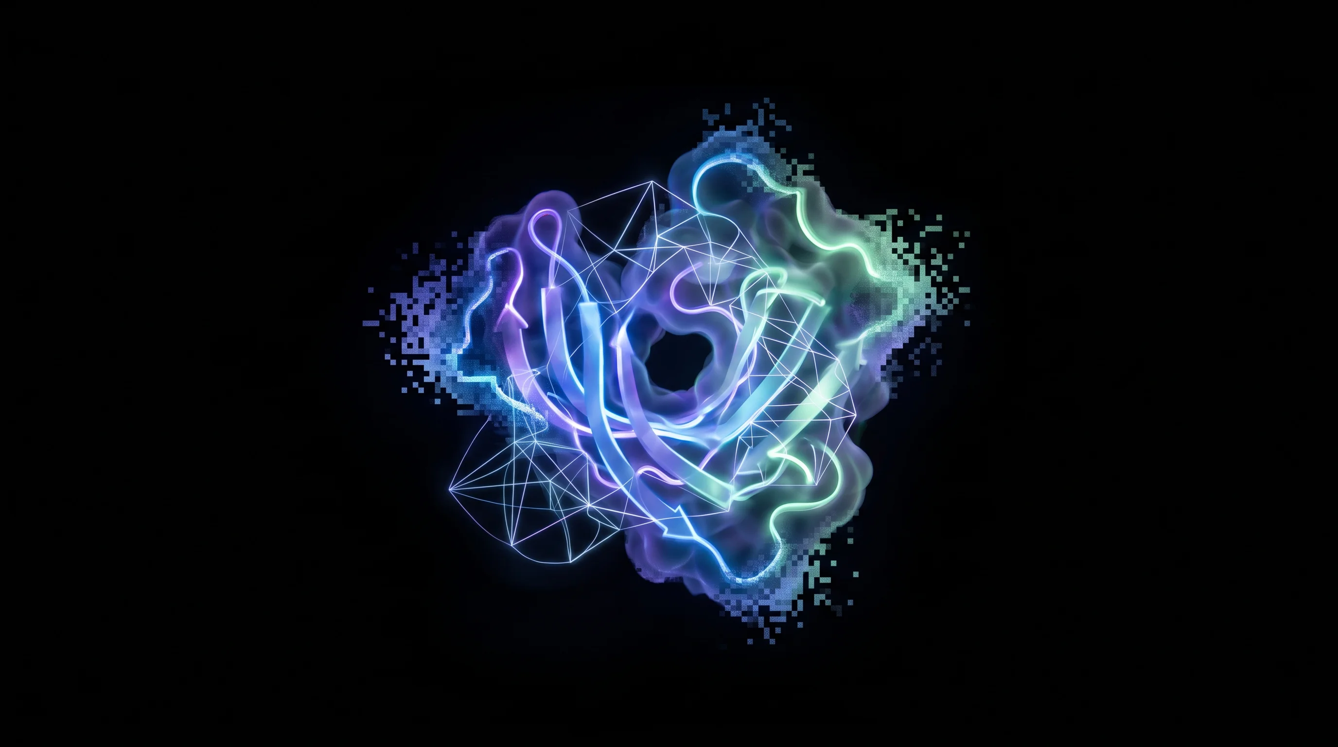 Digital illustration for article section "The Calculus Shifts" in "AI Models Predict Drug Response, Promising Faster Clinical Trials" - A conceptual and minimalist visual representation of the shifting calculus in therapeutic developmen...