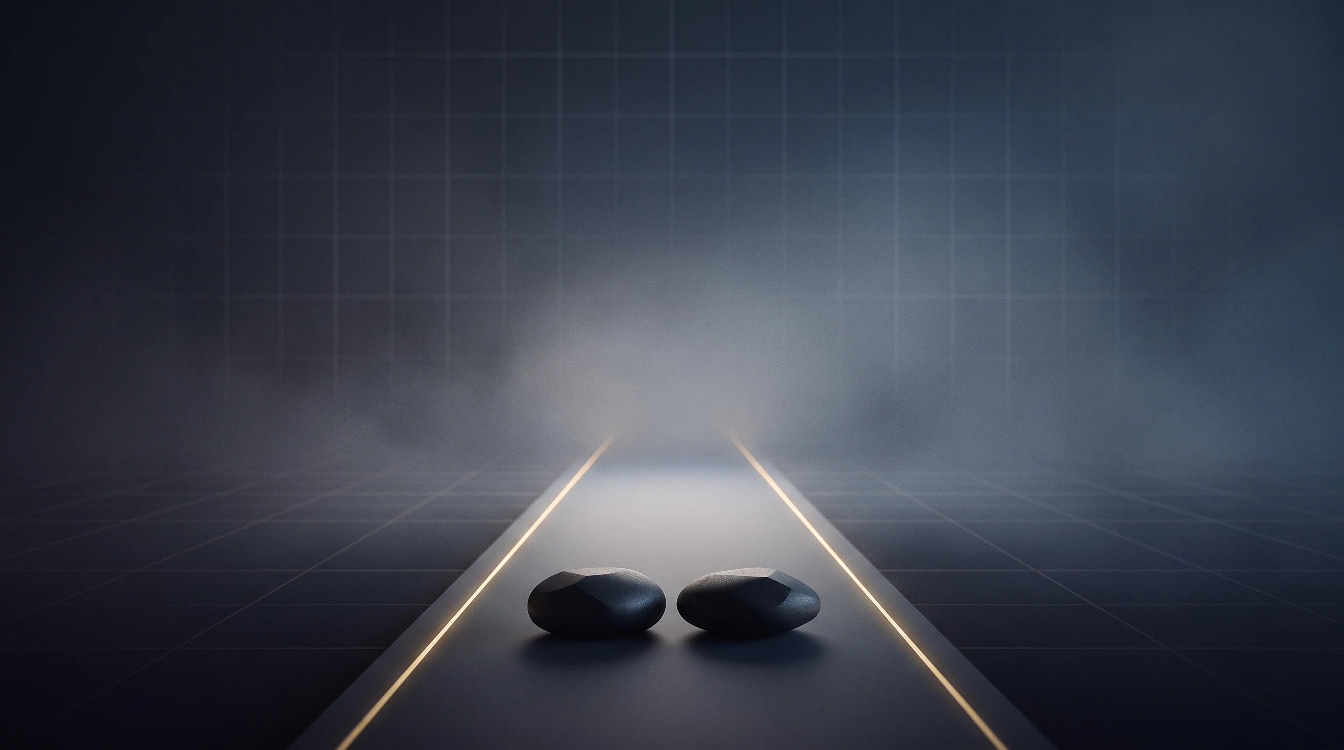 Digital illustration for article section "What Happens Next" in "YC-Backed Vendo Lets Users Build Features on Top of SaaS Products" - A conceptual, minimalist image representing the future trajectory and expansion of a small San Franc...